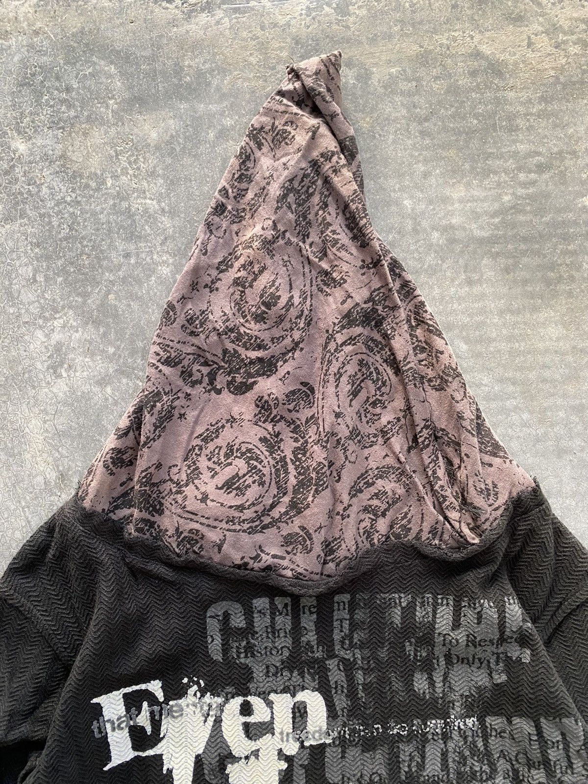 In The Attic Ninja twist herringbone hoodie undercover Size US M / EU 48-50 / 2 - 2 Thumbnail