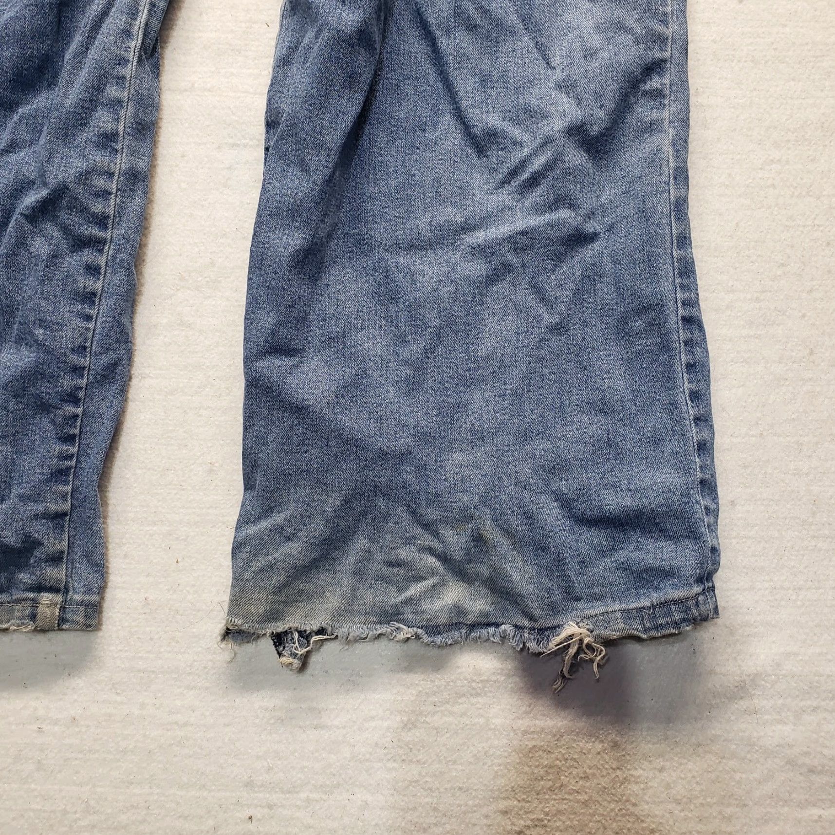 Vintage Taylor Brooke Jeans Women Adult 18 Blue Denim Stretch Straight Waist Regular PANTS 18 Womens Size 40" / US 18 - 8 Thumbnail
