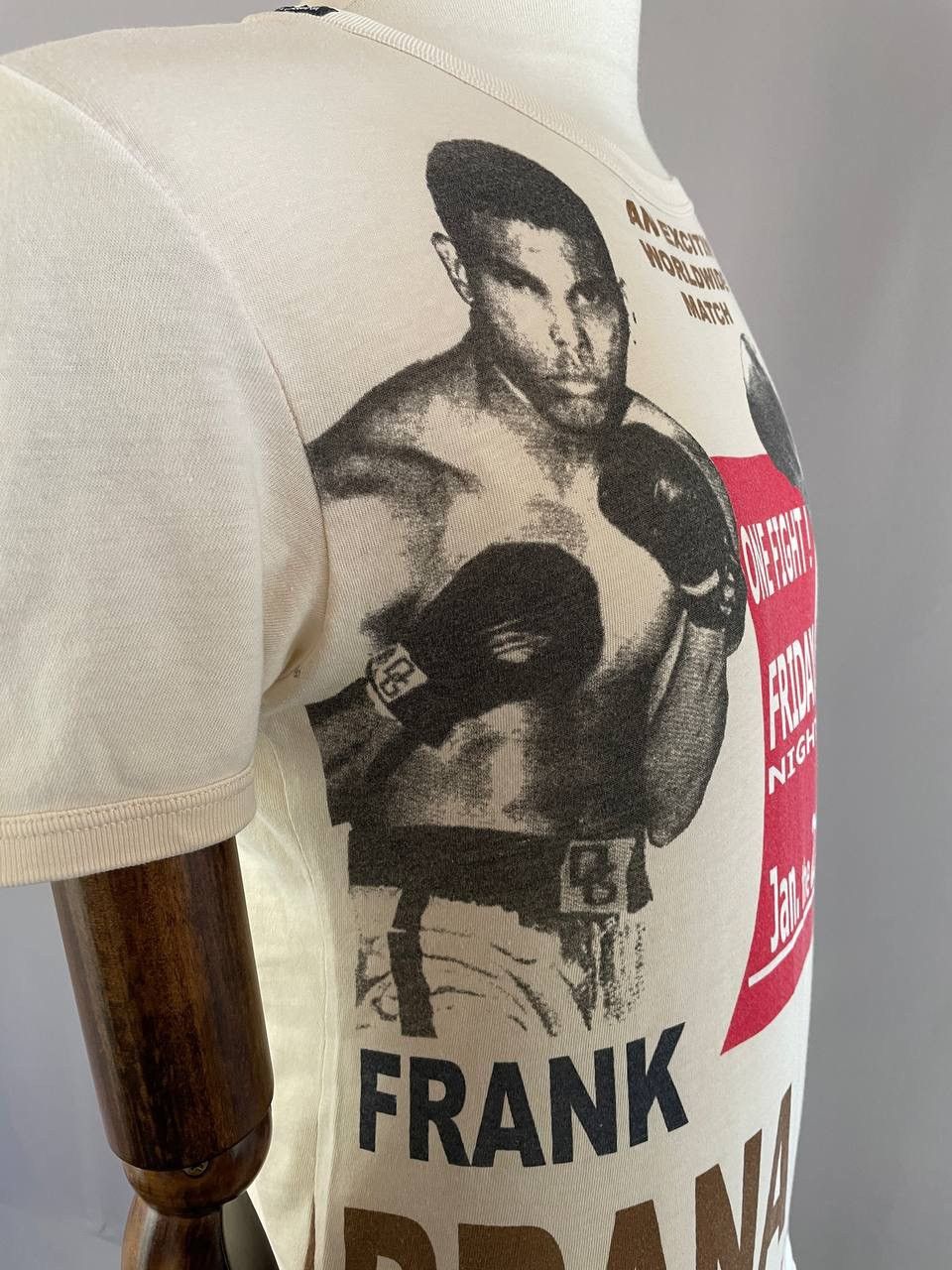 Dolce & Gabbana Dolce&Gabbana Tee T Shirt Rare Boxing Print 48 size Size US M / EU 48-50 / 2 - 8 Thumbnail