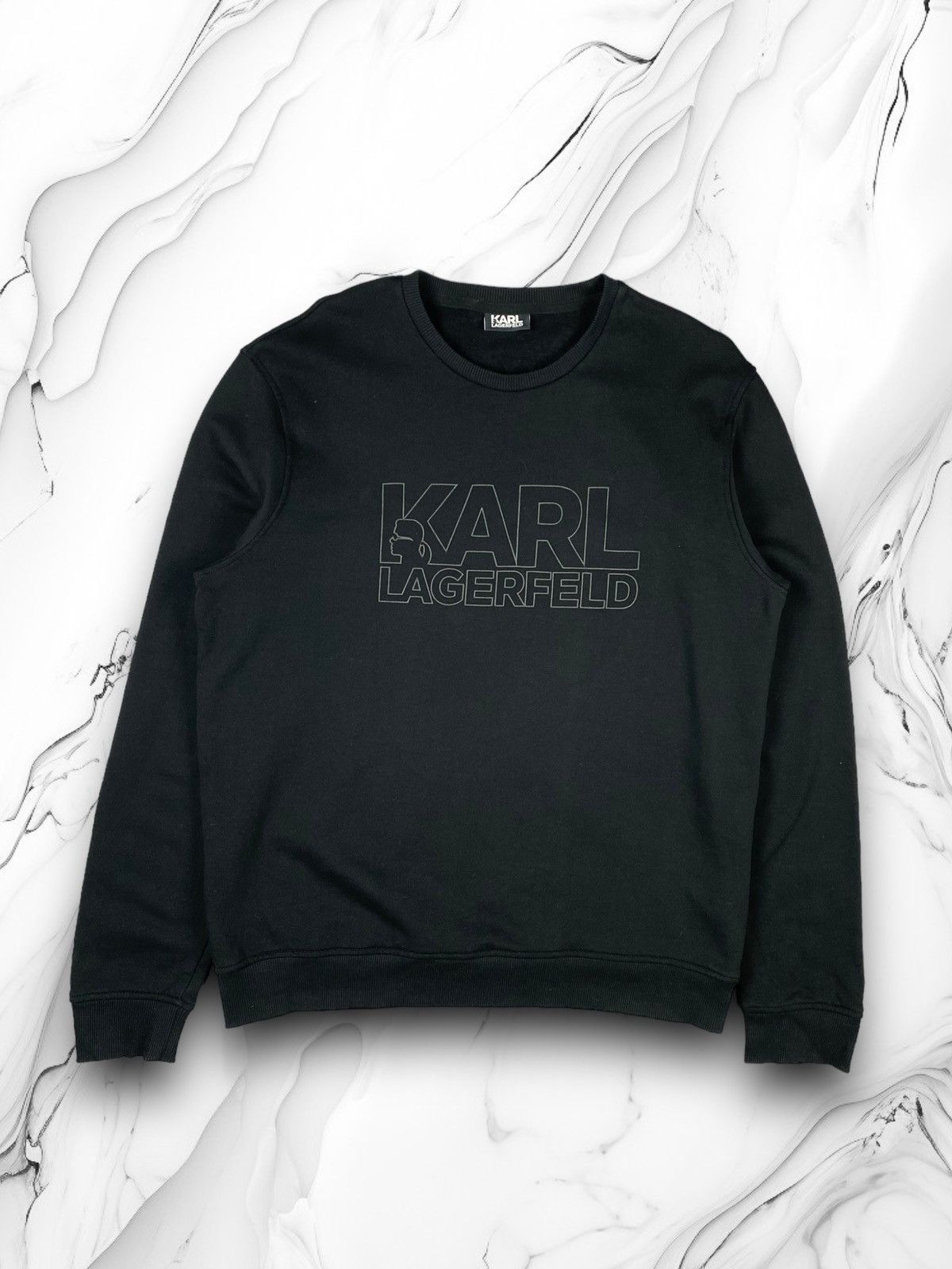 Karl Lagerfeld Big Logo Sweatshirt Size XL