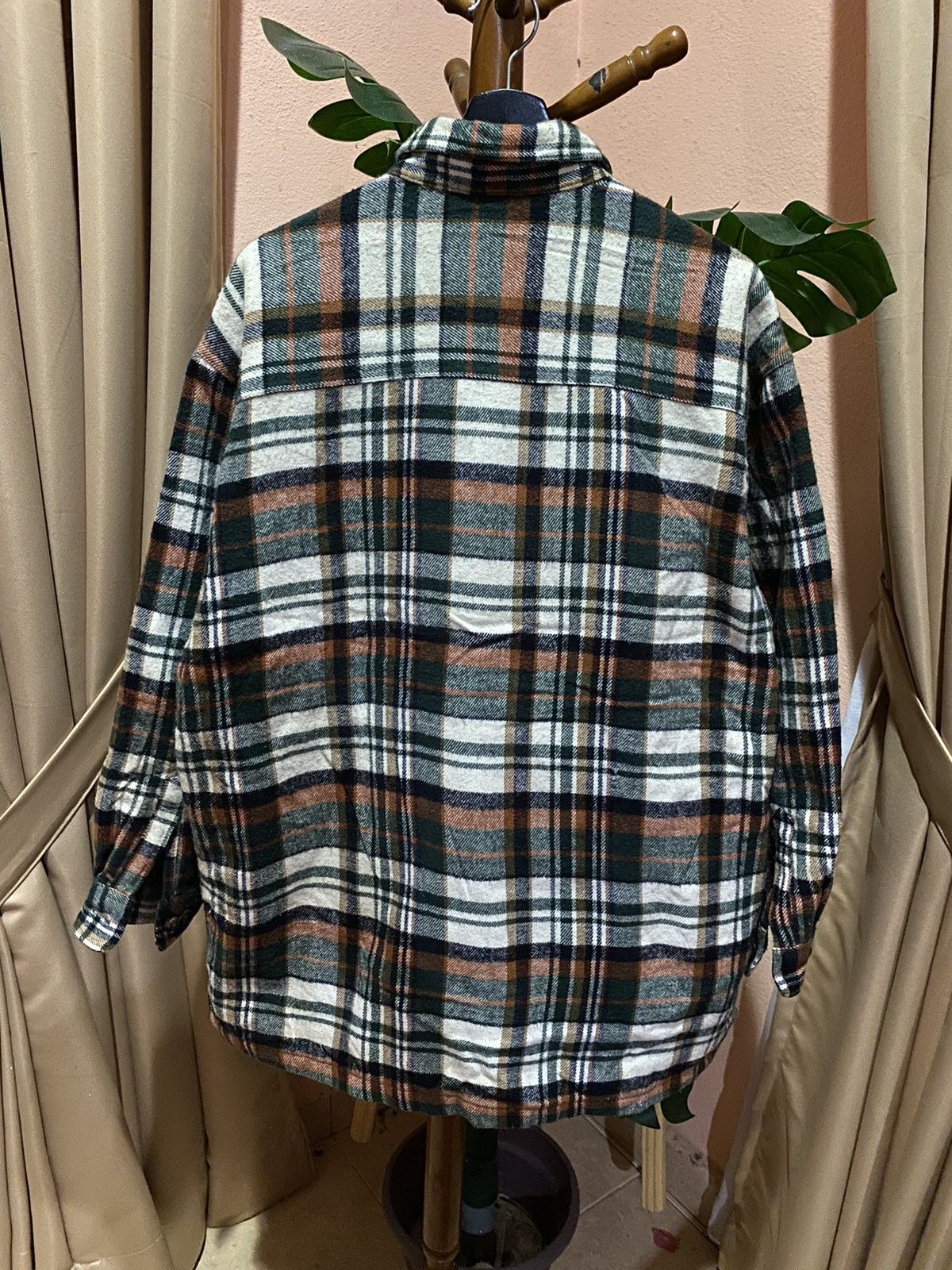 Gents Vintage GENT’S Wool Plaid Jacket Timeless Flannel Outerwear Size US XL / EU 56 / 4 - 7 Thumbnail
