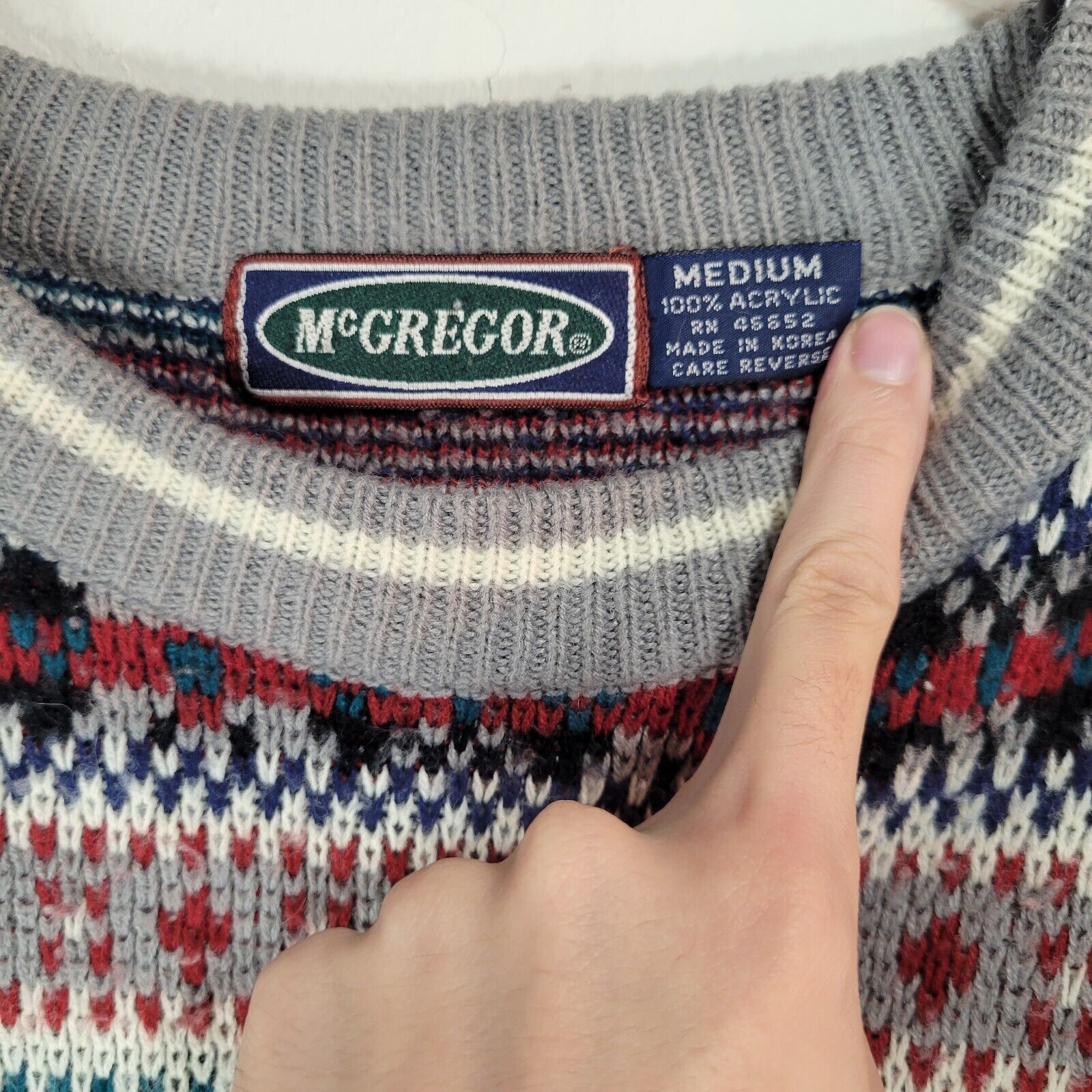 McGregor Vintage McGregor Medium Casual Crewneck Sweater Unisex Size US M / EU 48-50 / 2 - 4 Thumbnail