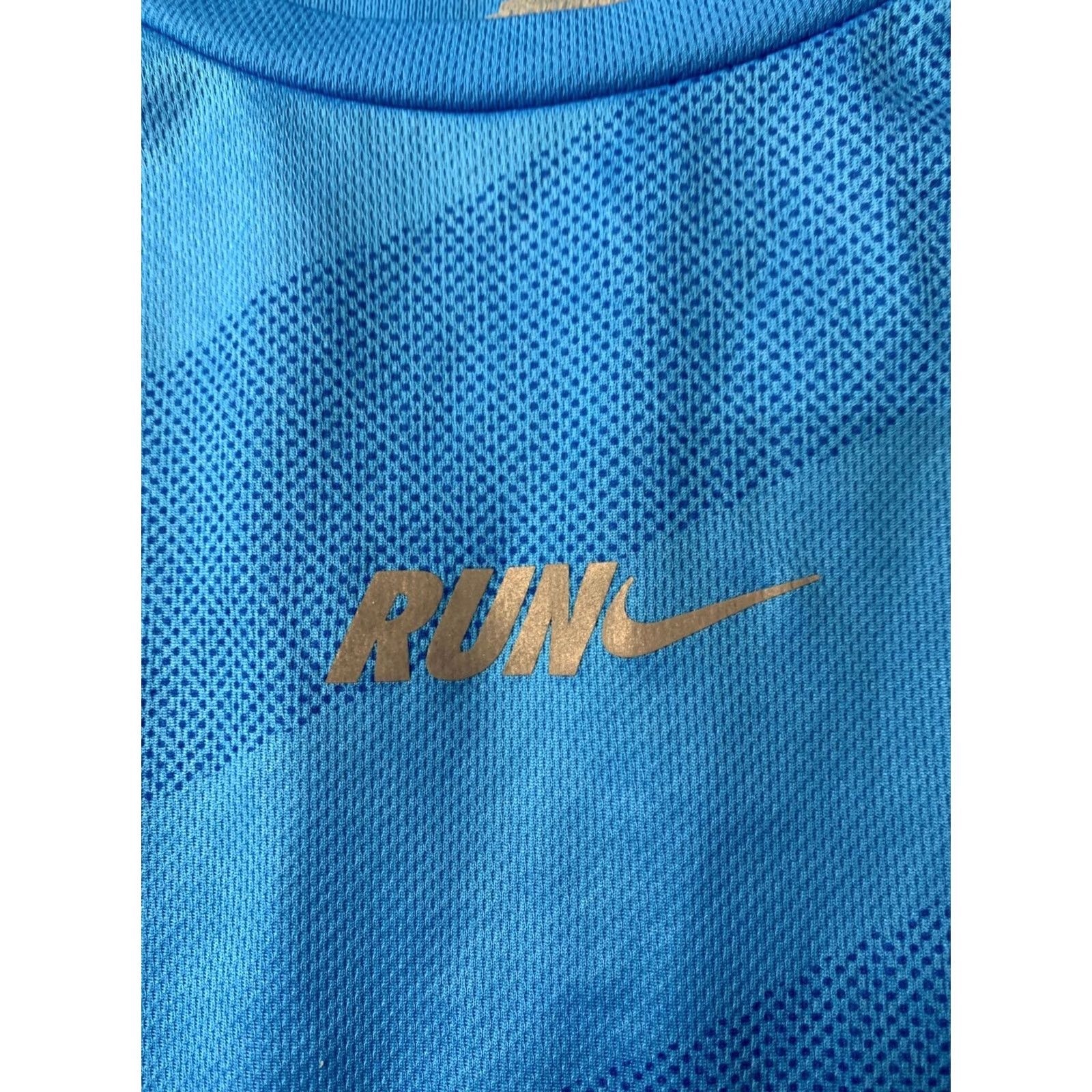 Nike Nike Running Dri-Fit Shirt Men M Blue 2011 Jersey Short Sleeve Training Shirt Nike Dri-Fit 2011 Running Mens Shirt Size US M / EU 48-50 / 2 - 4 Thumbnail