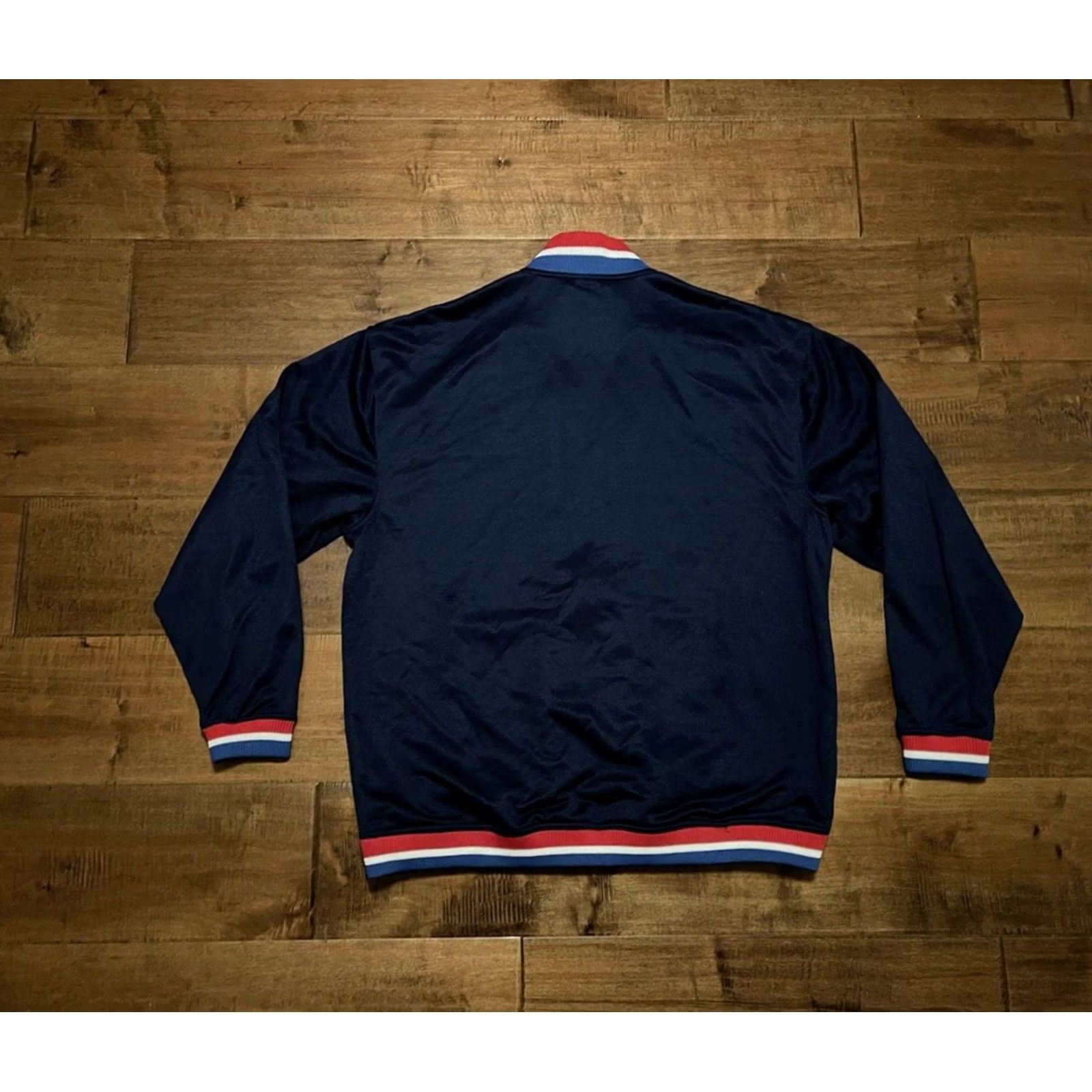 Vintage Y2K Bad Boy Hip Hop Streetwear Full Zip Track Jacket Mens 2XL Red White Blue Size US XXL / EU 58 / 5 - 4 Thumbnail