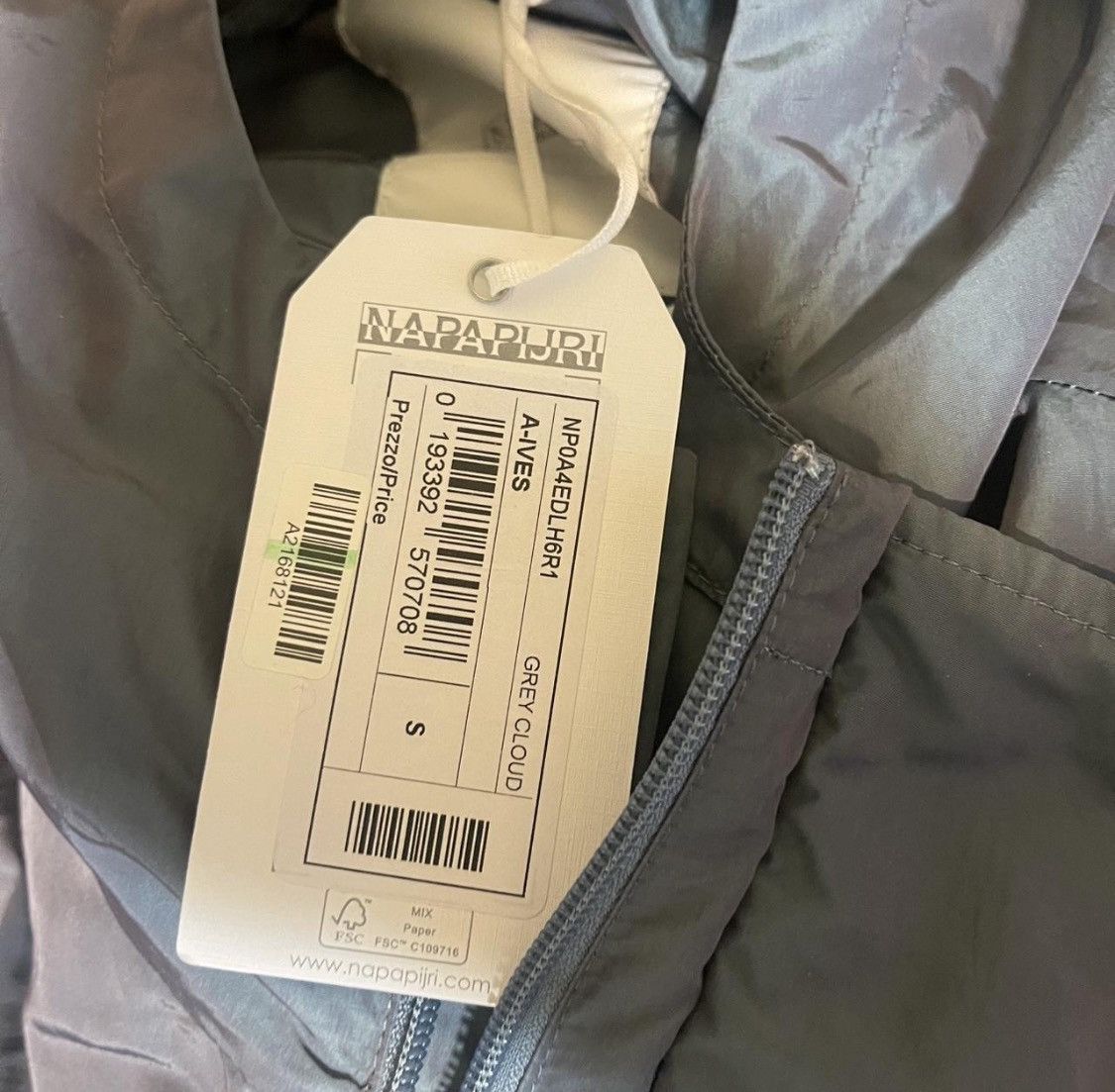 Martine Rose × Napapijri Napa by Martine Rose Oversized Jacket Cloud Grey Size US XS / EU 42 / 0 - 3 Thumbnail