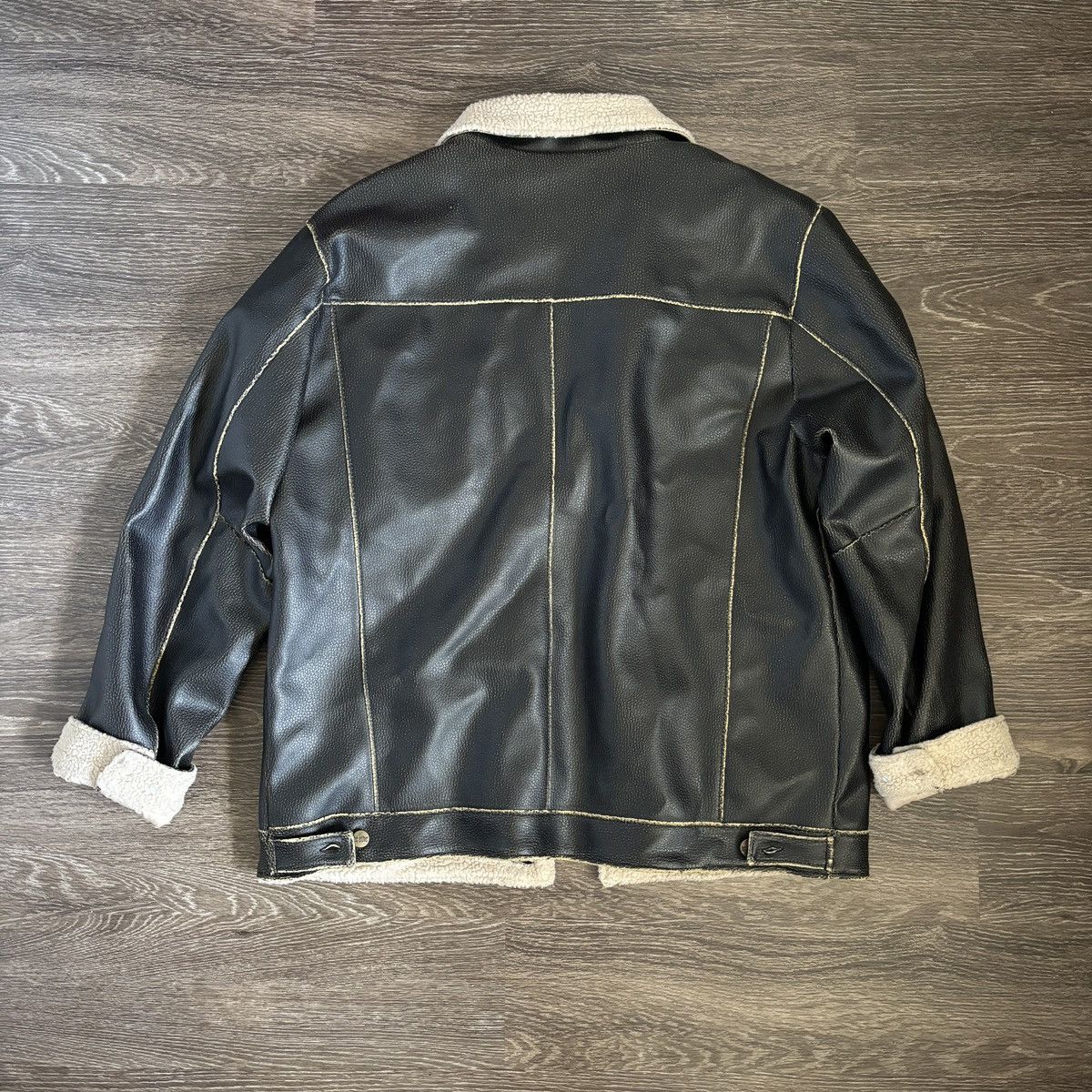 Bc Ethic Bc Ethic 90s Sherpa leather jacket Size US XL / EU 56 / 4 - 4 Thumbnail