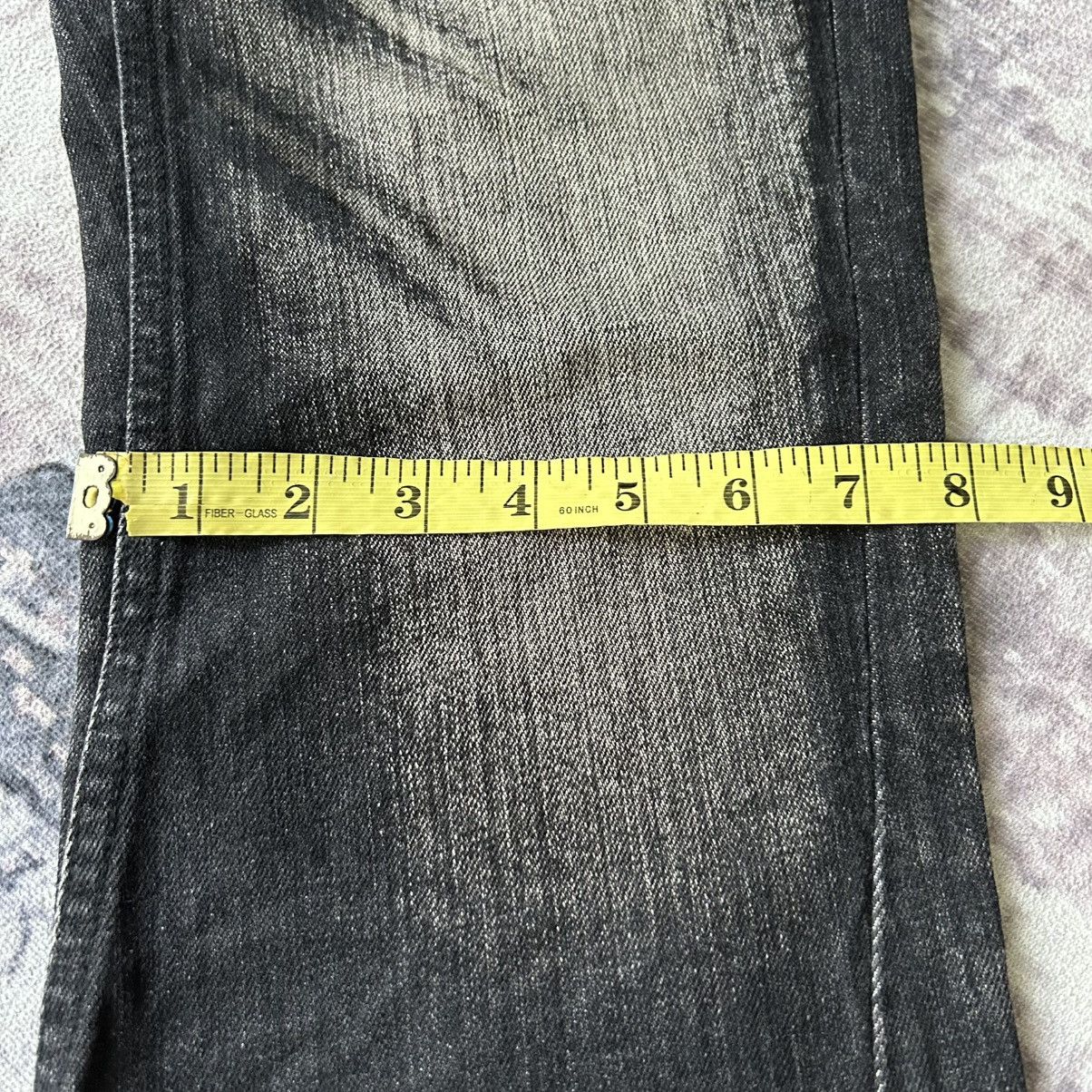 Tornado Mart Tornado Mart Rockstar Flared Black Jeans Size US 32 / EU 48 - 19 Thumbnail