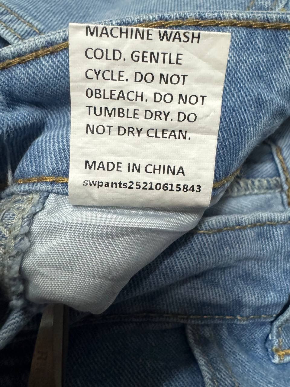 20471120 💥Baggy💥Shein Wide Leg Blue Pocket Carpenter Jeans Streetwear Size US 29 - 15 Thumbnail