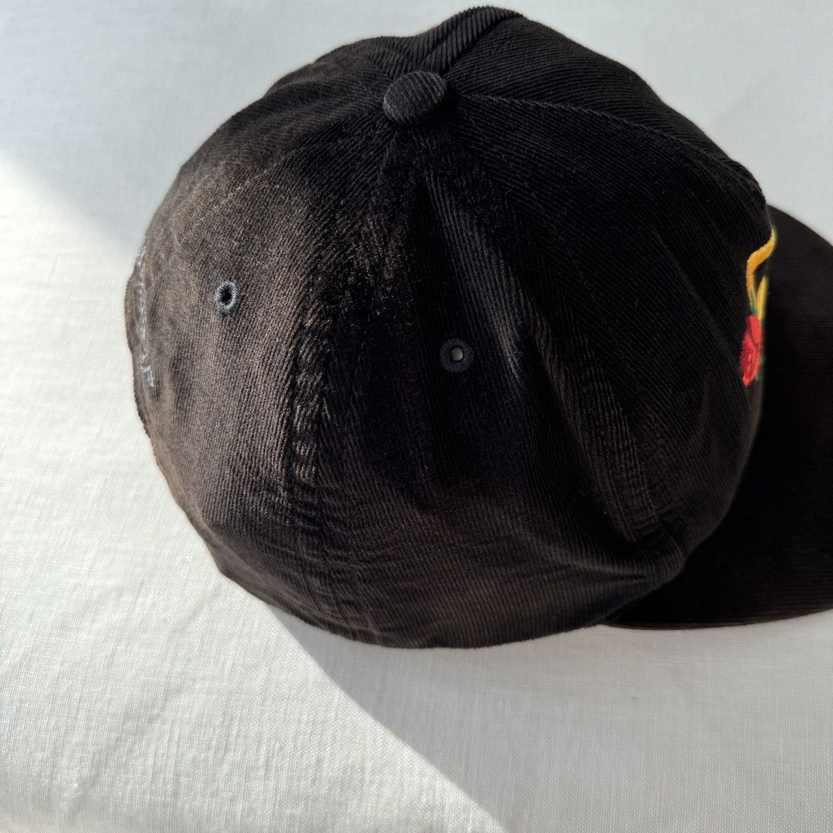 Supreme Supreme Rose 5 Panel Black Snapback SS15 Size ONE SIZE - 6 Thumbnail
