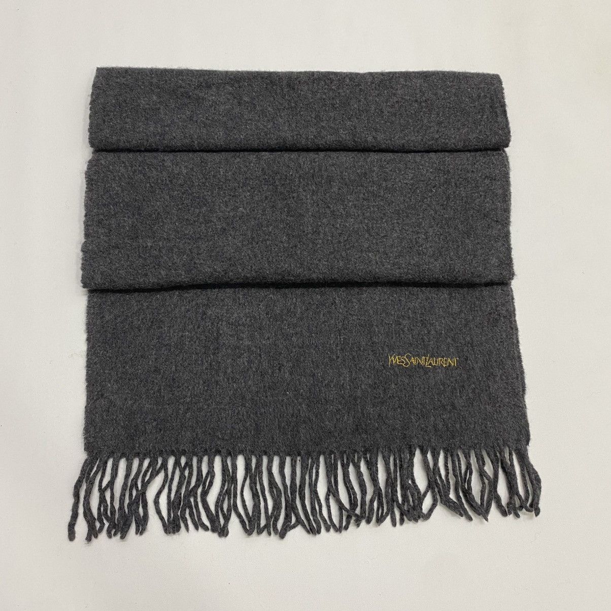 Saint Laurent Paris YSL SCARF MUFFLER LUX027 Size ONE SIZE - 7 Thumbnail