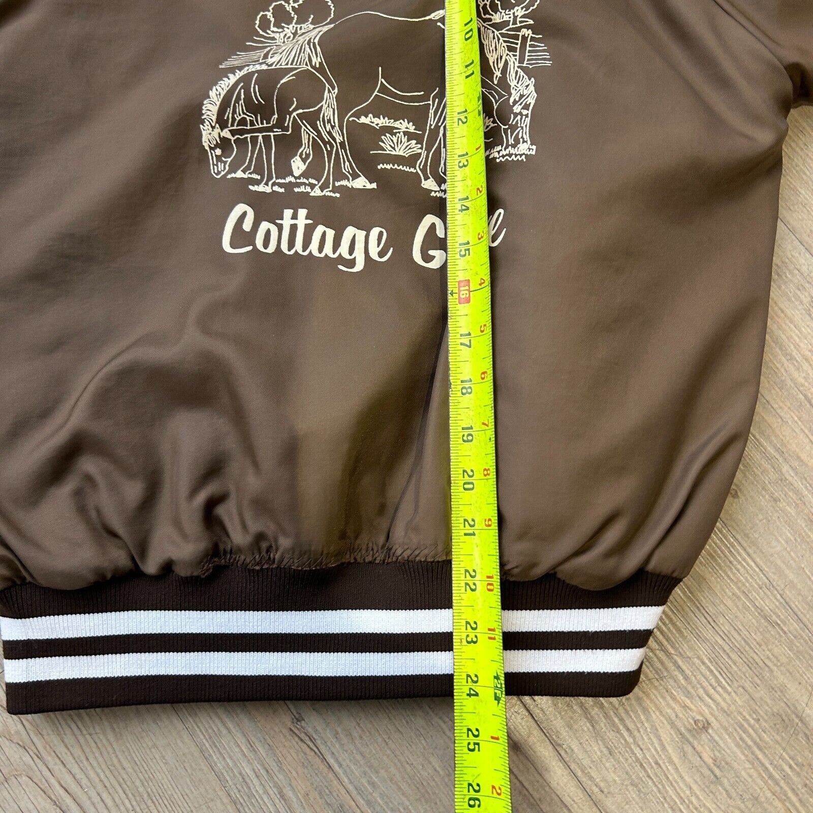 Vintage VINTAGE 90s | Lazy Ranch & Horse Co Bomber Jacket sz S Size US S / EU 44-46 / 1 - 10 Thumbnail