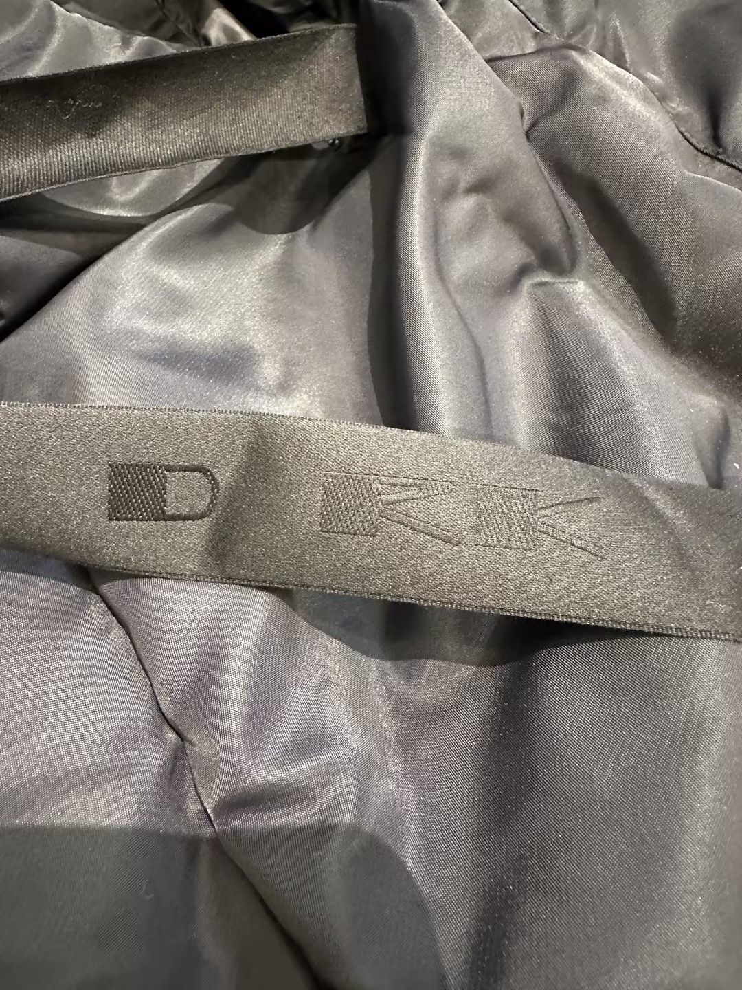 Rick Owens Drkshdw RICK OWENS DRKSHDW Black Doll Down Bomber Jacket Size US M / EU 48-50 / 2 - 5 Thumbnail
