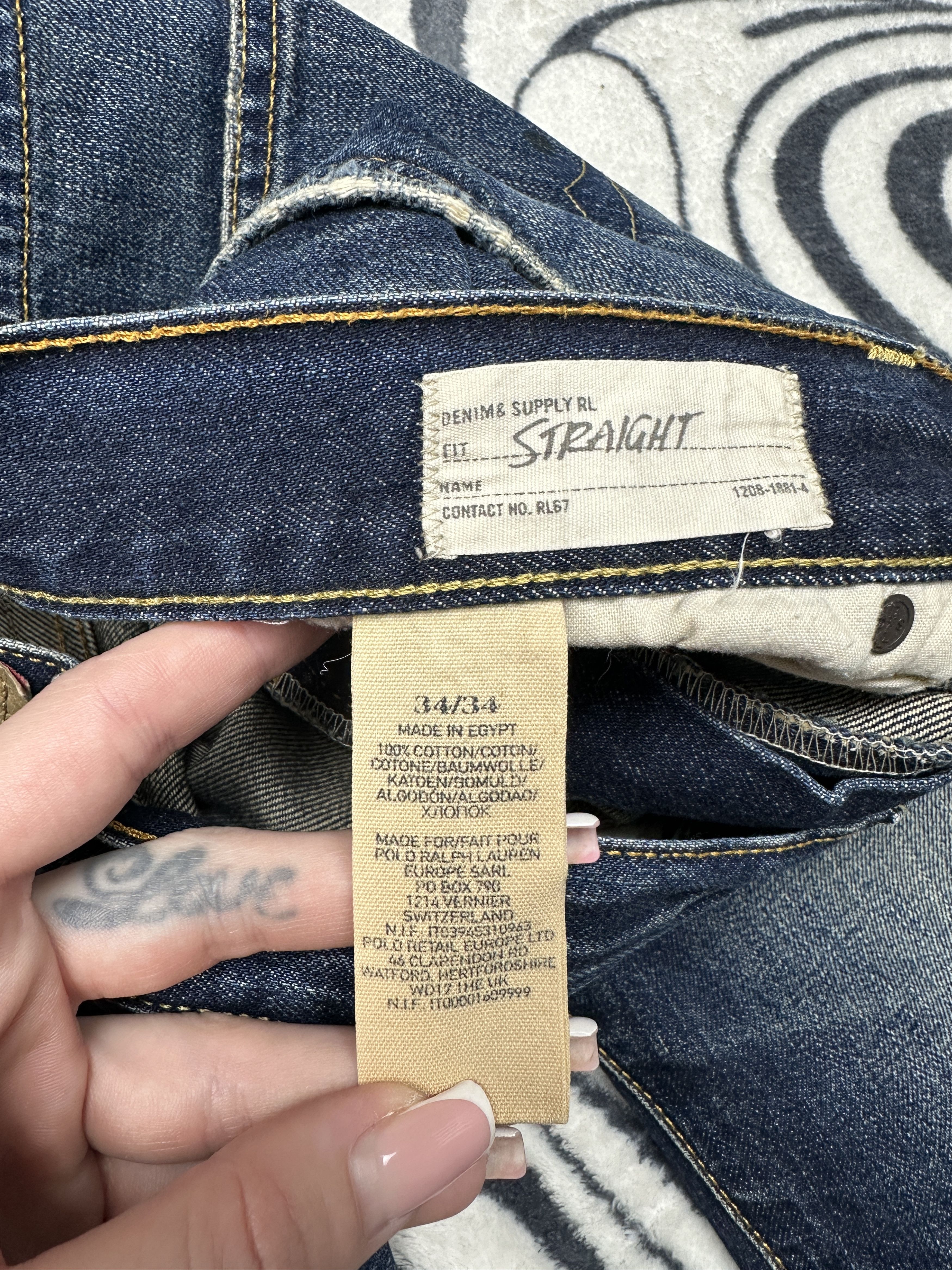 Denim & Supply Ralph Lauren Denim And Supply Ralph Lauren Mens Denim Pants Jeans Size US 34 / EU 50 - 10 Thumbnail