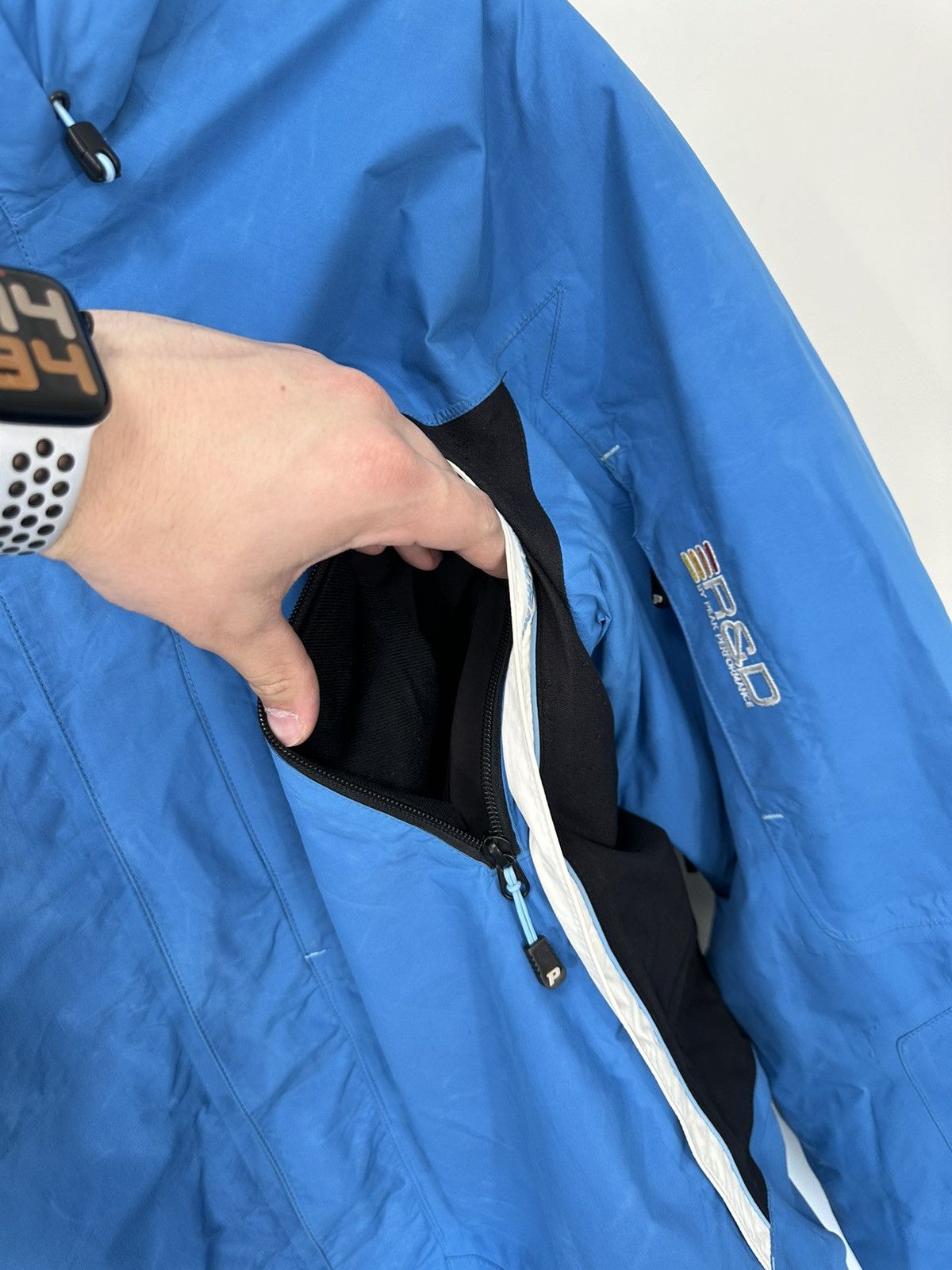 Peak Performance Peak Performance Blue Outdoor Hooded Jacket Size US L / EU 52-54 / 3 - 5 Thumbnail