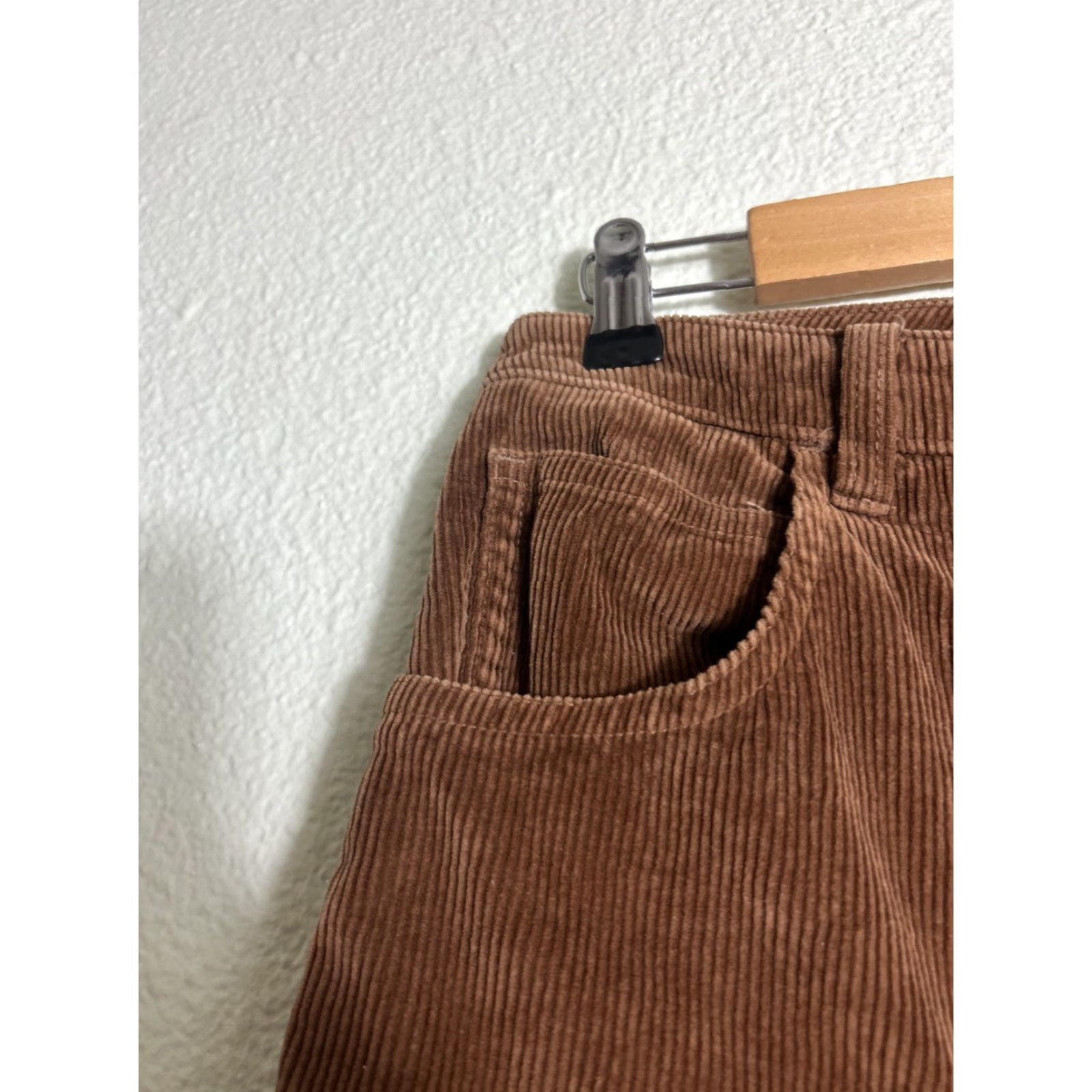 Sears VINTAGE Sears Women’s Pants Brown Corduroy 14 Zipper Broken 30x30 Size 36" / US 14 / IT 50 - 7 Thumbnail