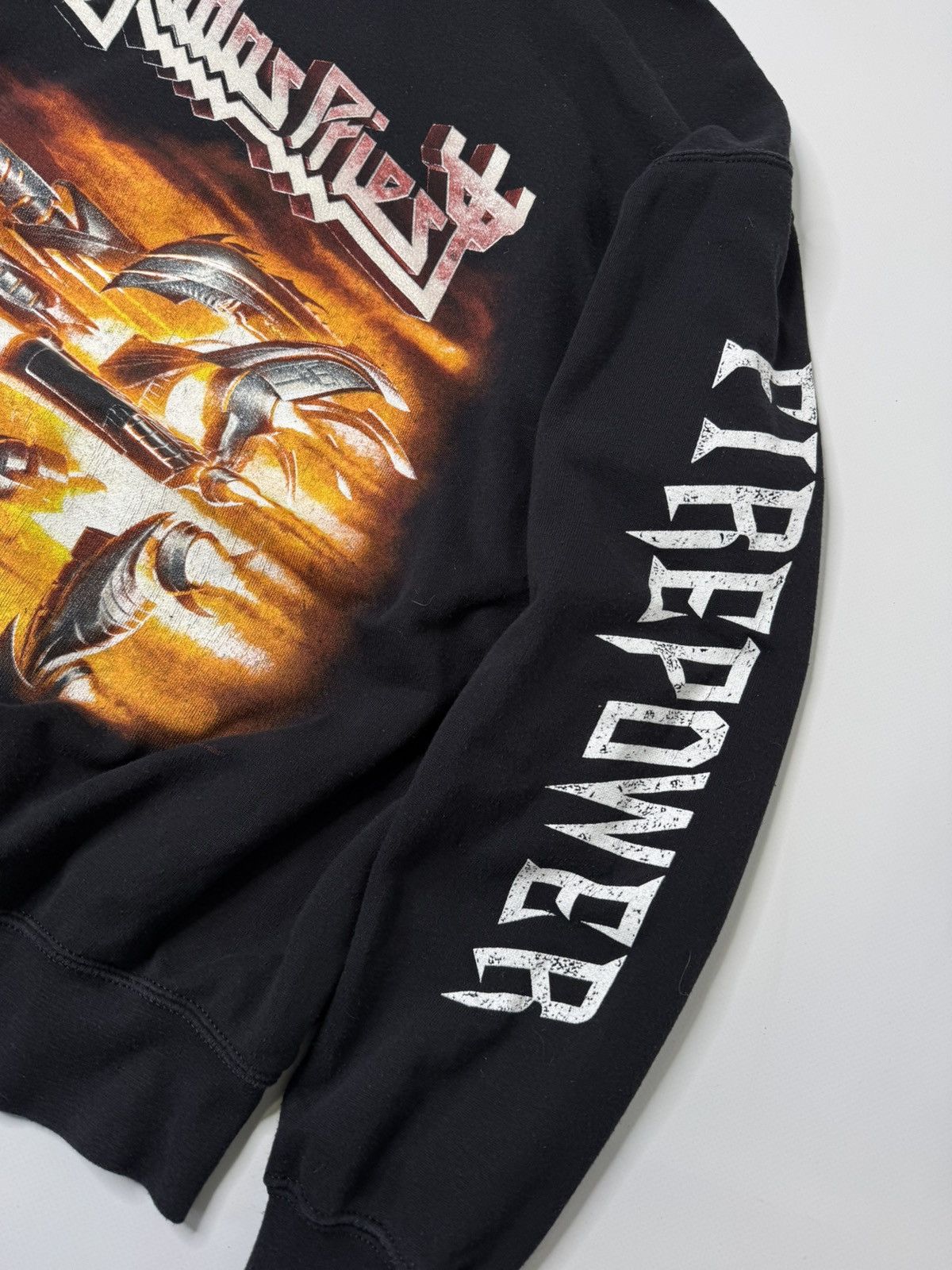 Judas Priest Vintage Judas Priest Firepower hoodie band rock metal y2k Size US L / EU 52-54 / 3 - 3 Thumbnail