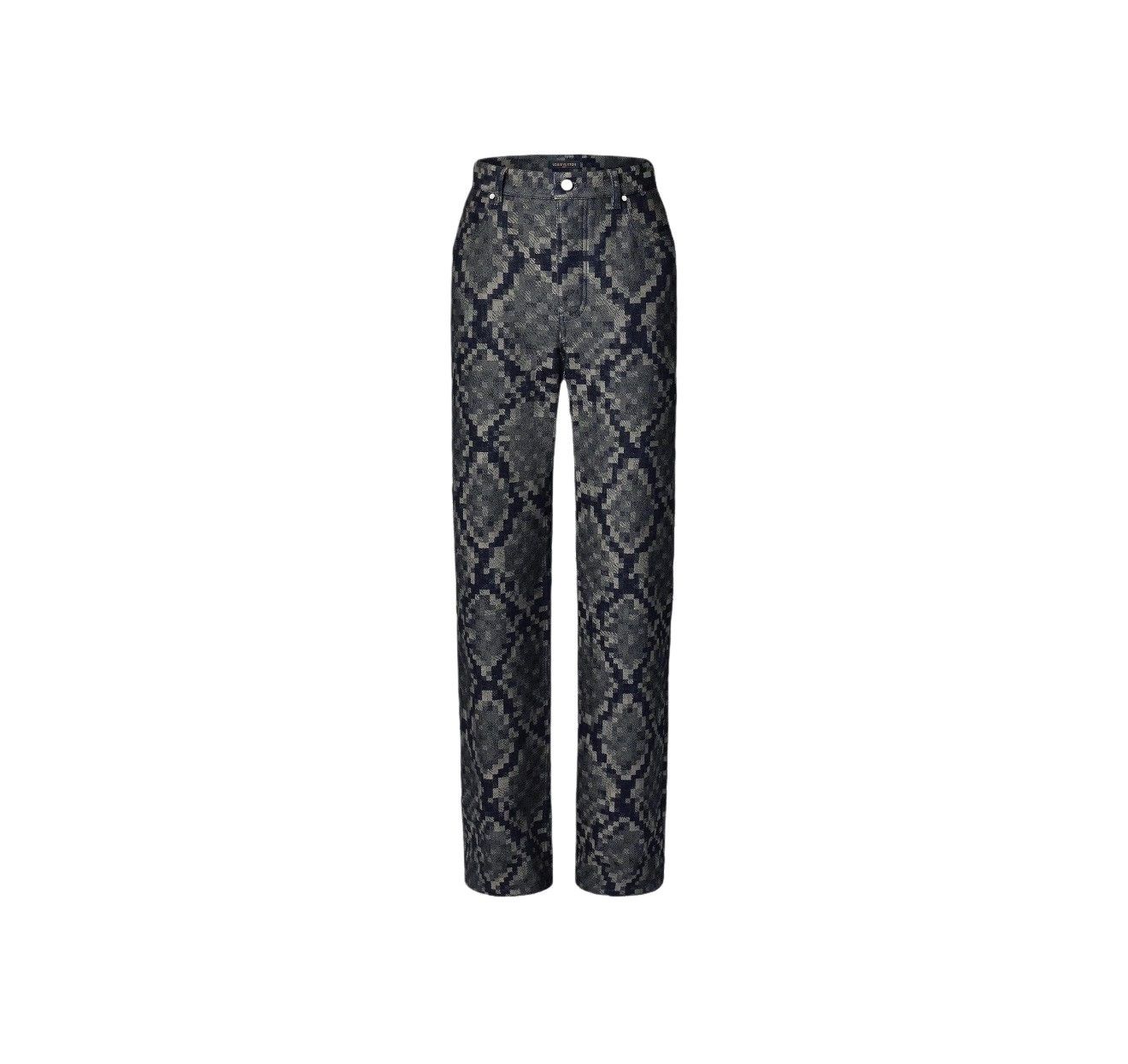 Louis Vuitton Louis Vuitton Snake Jacquard Denim Jeans 30 Size US 30 / EU 46 - 1 Thumbnail
