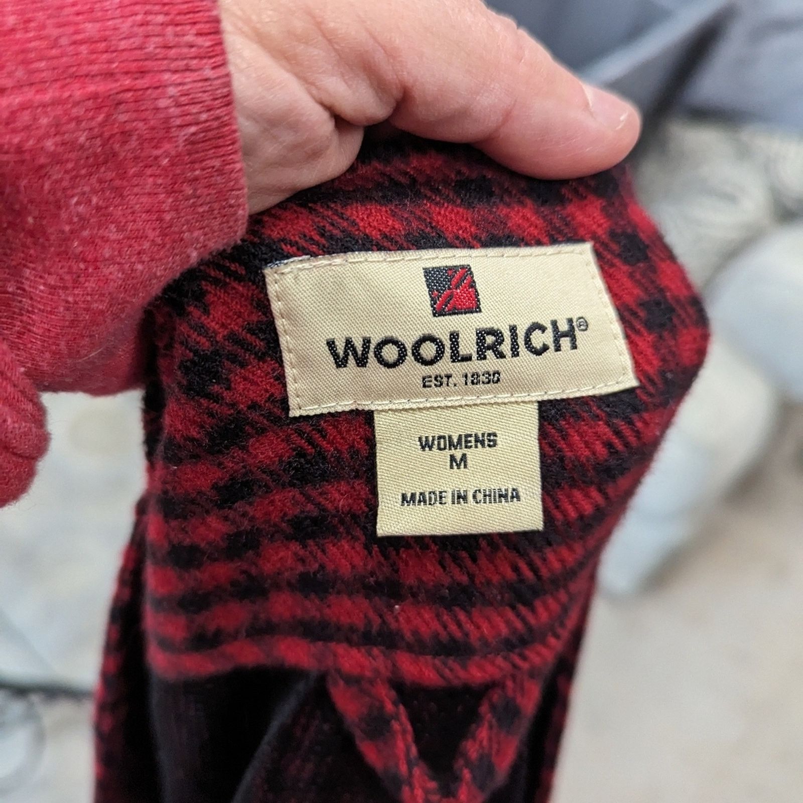 Woolrich Woolen Mills Vintage Woolrich Women's Ruby Plaid Houndstooth Hunting Vest Size M / US 6-8 / IT 42-44 - 3 Thumbnail