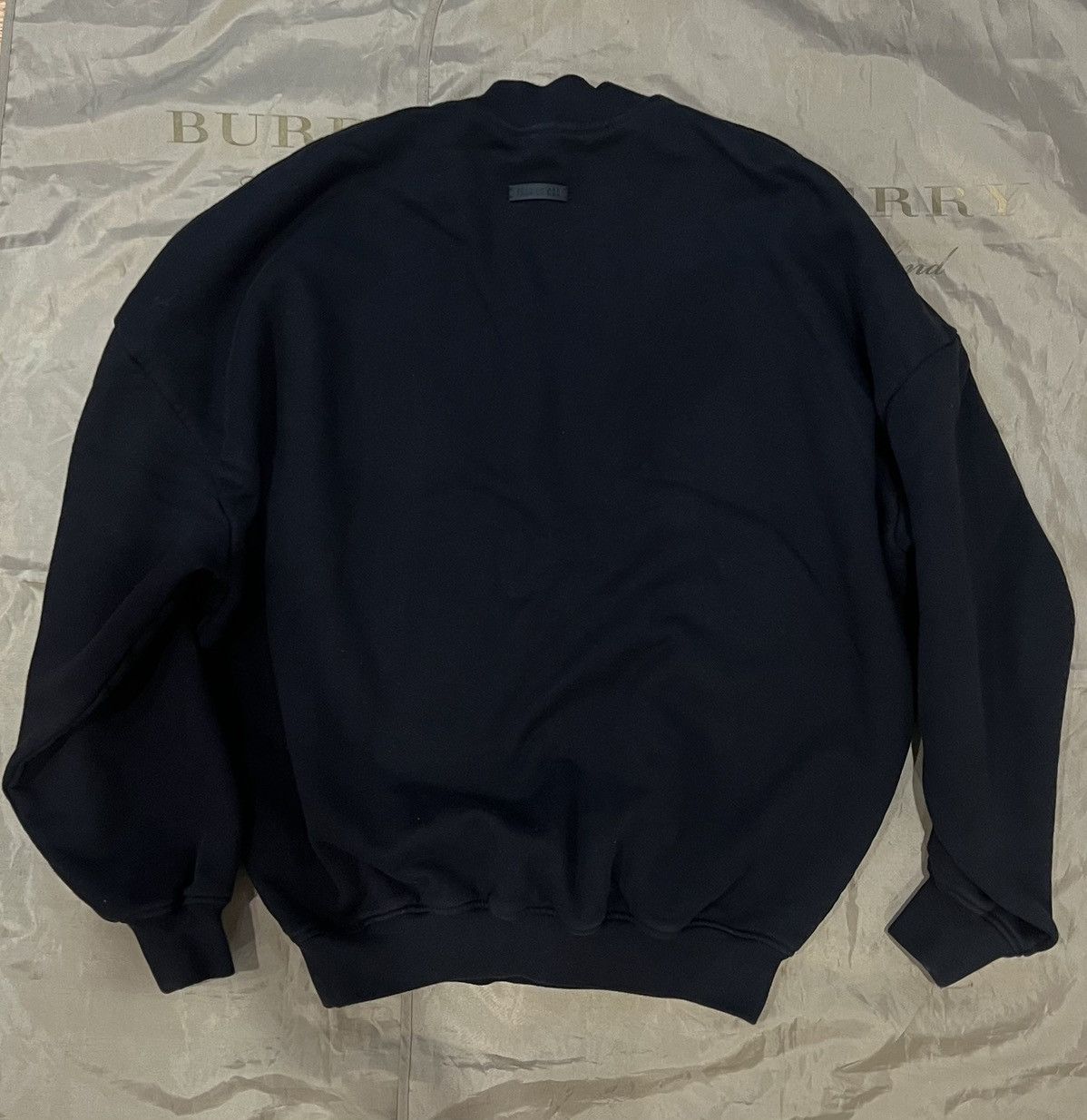 Fear of God Fear Of God Men's Eternal Fleece Crew Sweat in Black size S Size US S / EU 44-46 / 1 - 10 Thumbnail