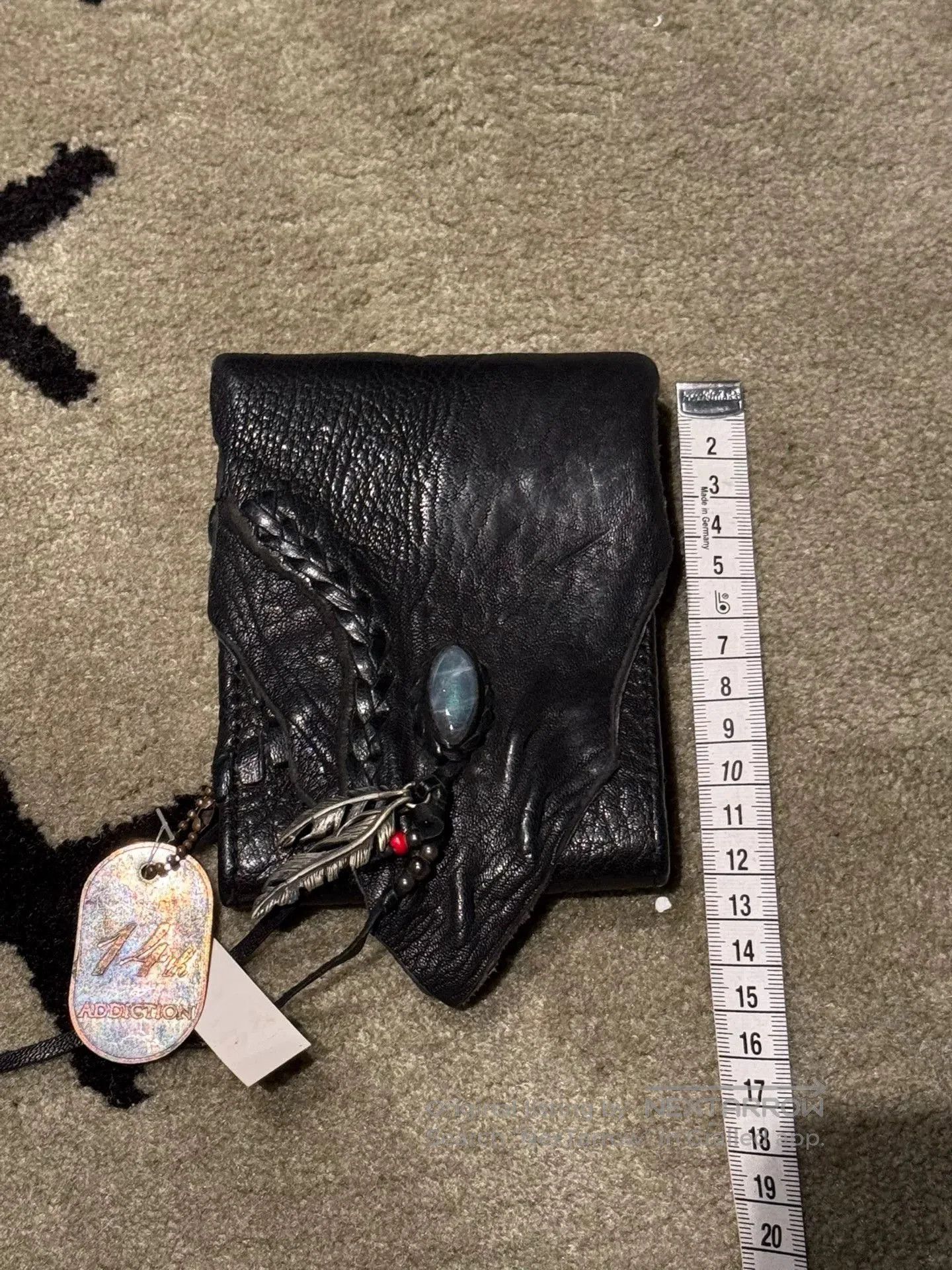14th Addiction 14th Addiction Blue Gemstone Wallet. Size ONE SIZE - 1 Thumbnail