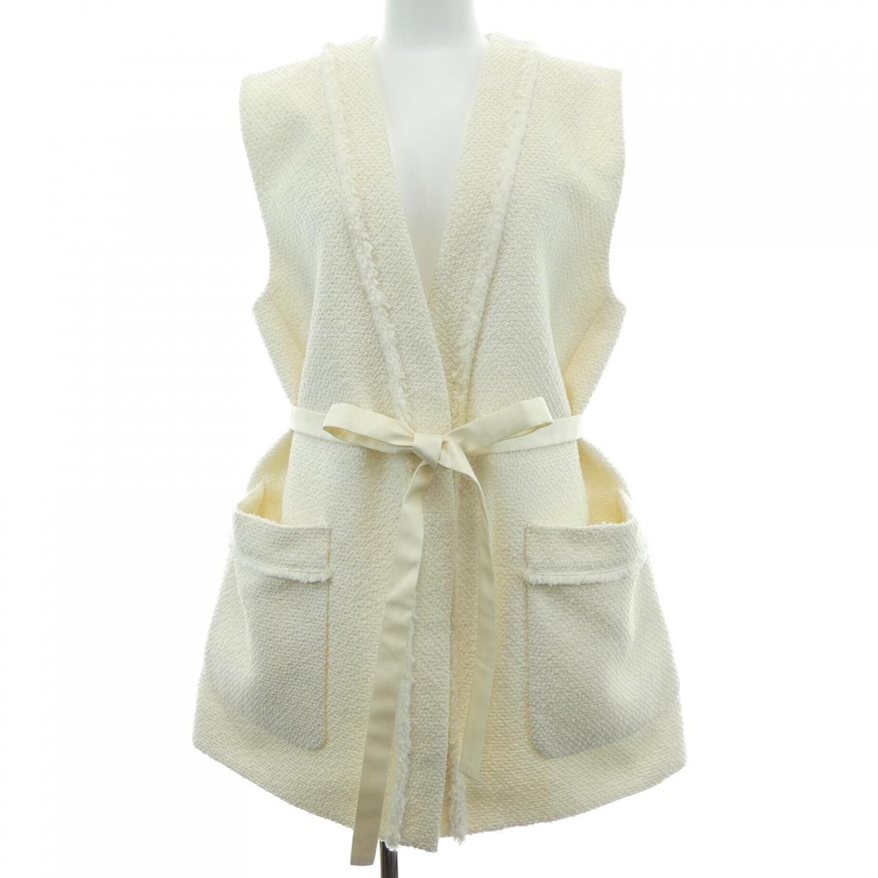 Other Other Drawer Long Vest Textile Tops 6522-234-0830 DUTY FREE for USA Size ONE SIZE - 1 Thumbnail