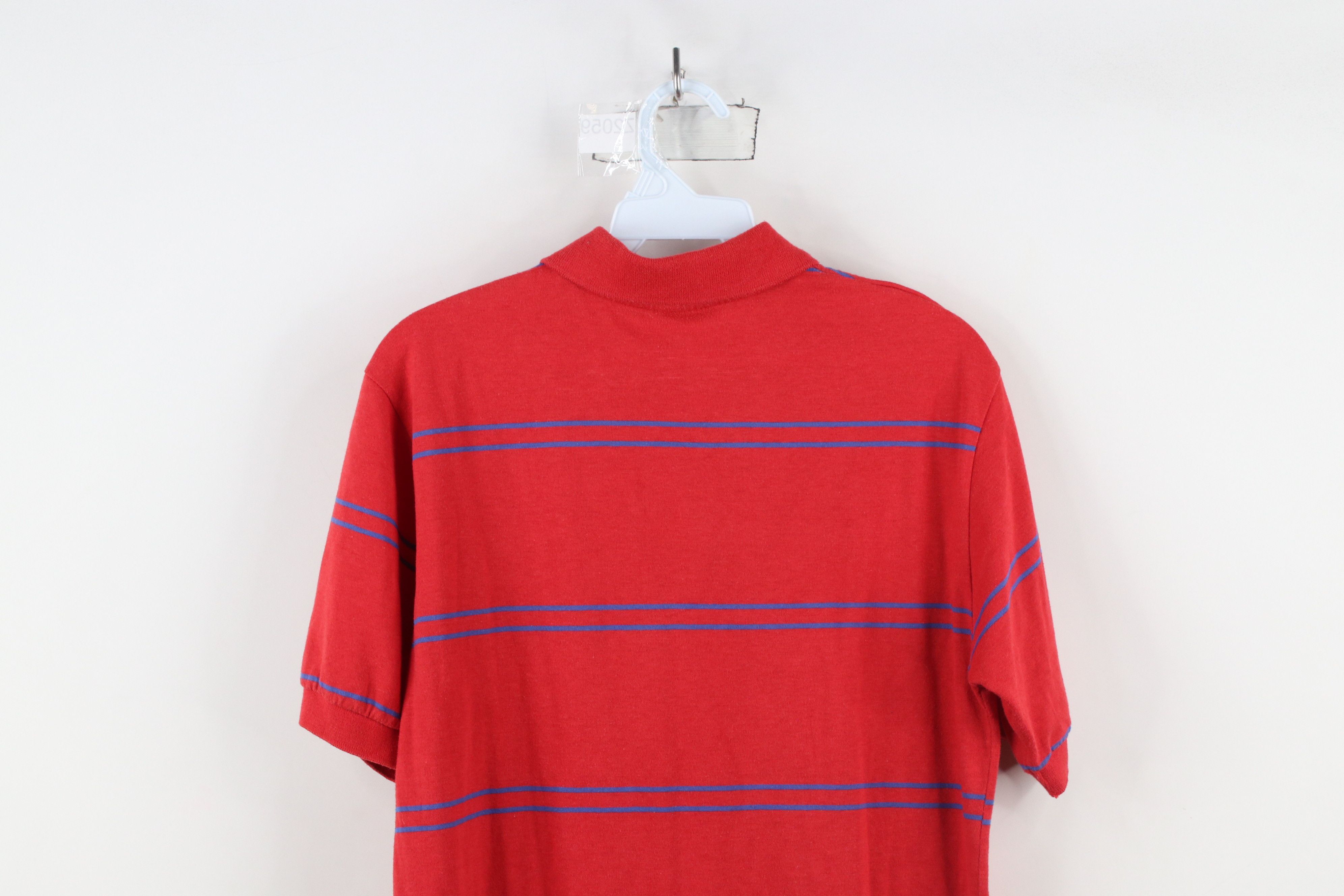Vintage Vintage 70s Streetwear Knit Short Sleeve Collared Polo Shirt Size US M / EU 48-50 / 2 - 11 Thumbnail