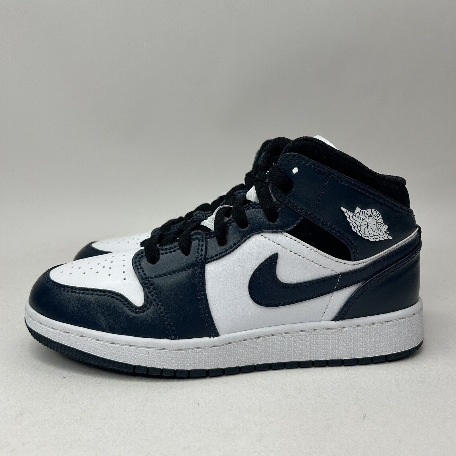 Nike Nike Air Jordan 1 Mid Retro GS “Armory Navy” 2023 Size US 7 / IT 37 - 6 Thumbnail