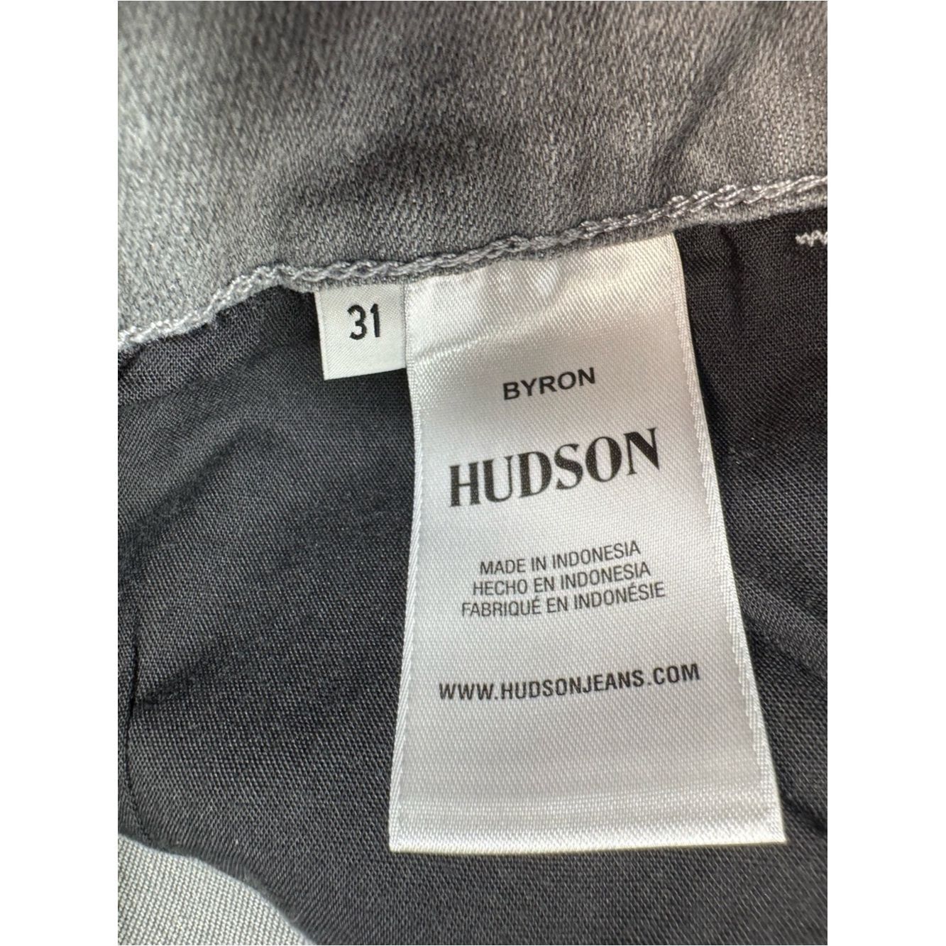 Hudson NWT New Hudson Byron Straight Jeans In Sumatra Size 31 x 32 Size US 31 - 7 Thumbnail