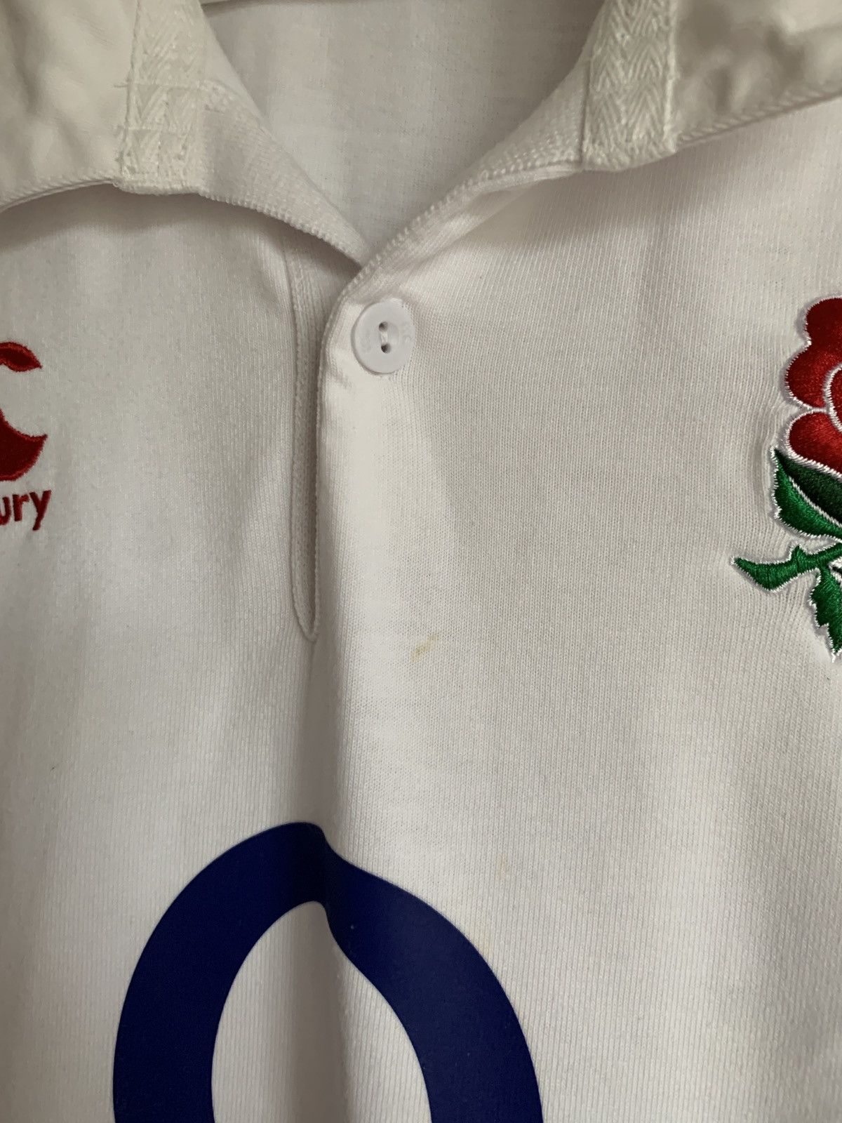 Canterbury of New Zealand England 2015 World Cup Rugby Union Shirt Canterbury Jersey L Size US L / EU 52-54 / 3 - 9 Thumbnail