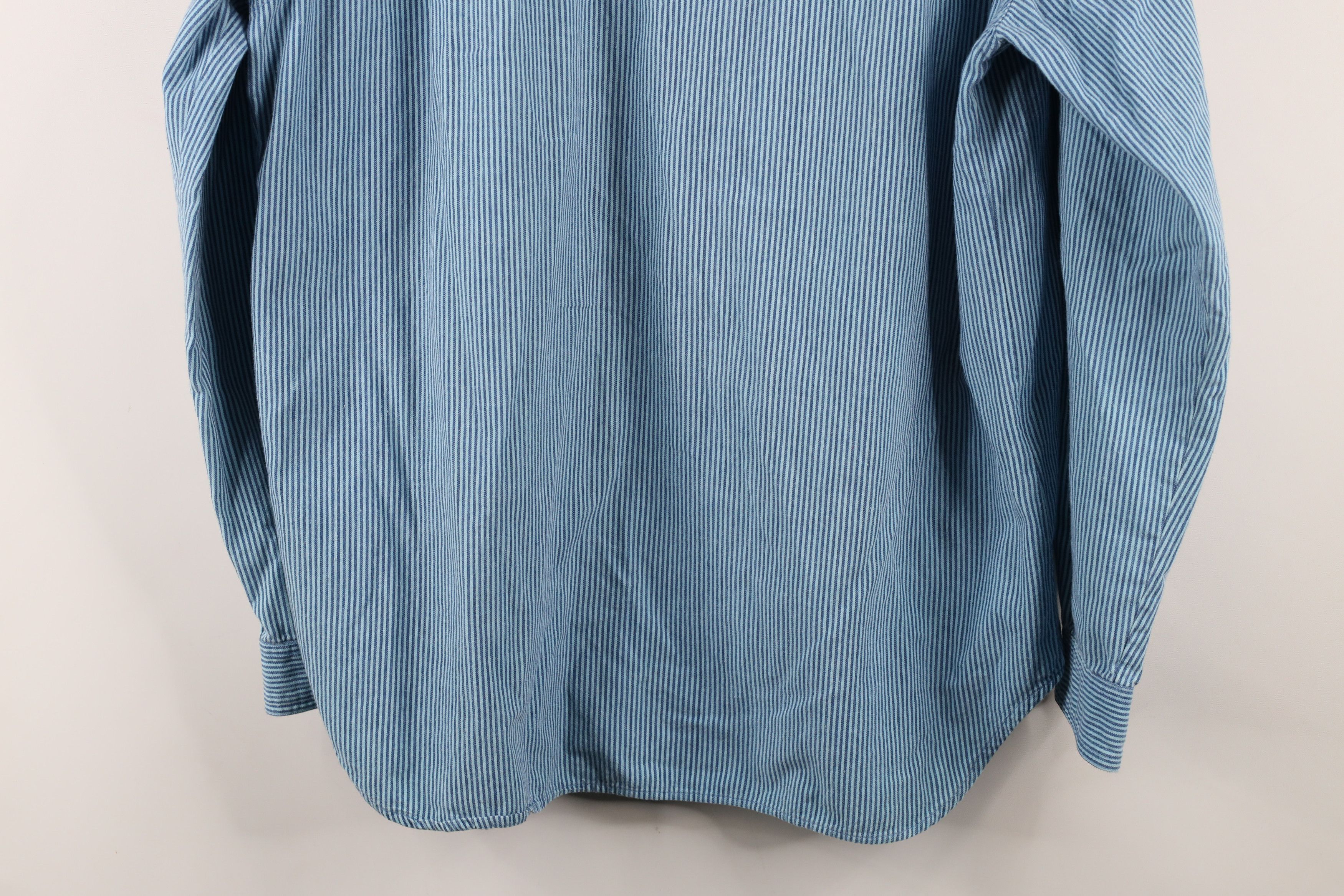 Royal Robbins × Vintage Vintage 90s Royal Robbins Striped Collared Button Shirt Size US L / EU 52-54 / 3 - 10 Thumbnail