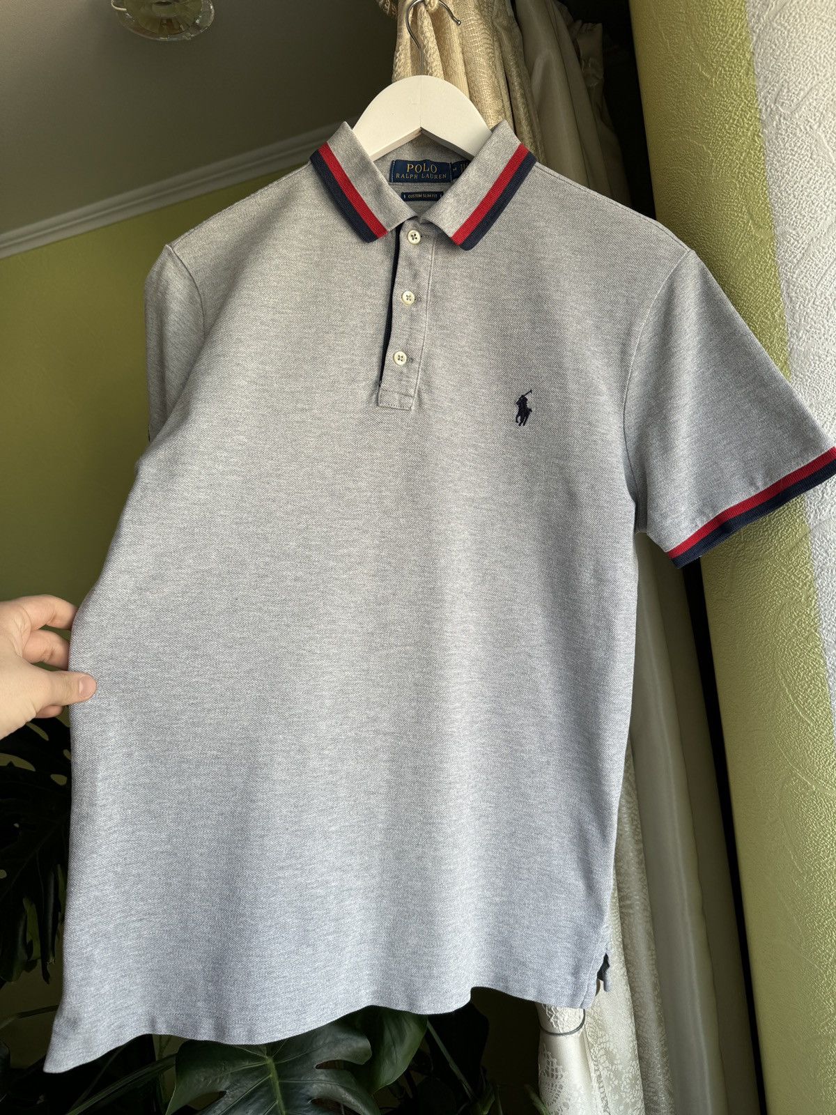 Polo Ralph Lauren Polo Ralph Lauren Grey Shirt Polo Embroidered Size US M / EU 48-50 / 2 - 4 Thumbnail