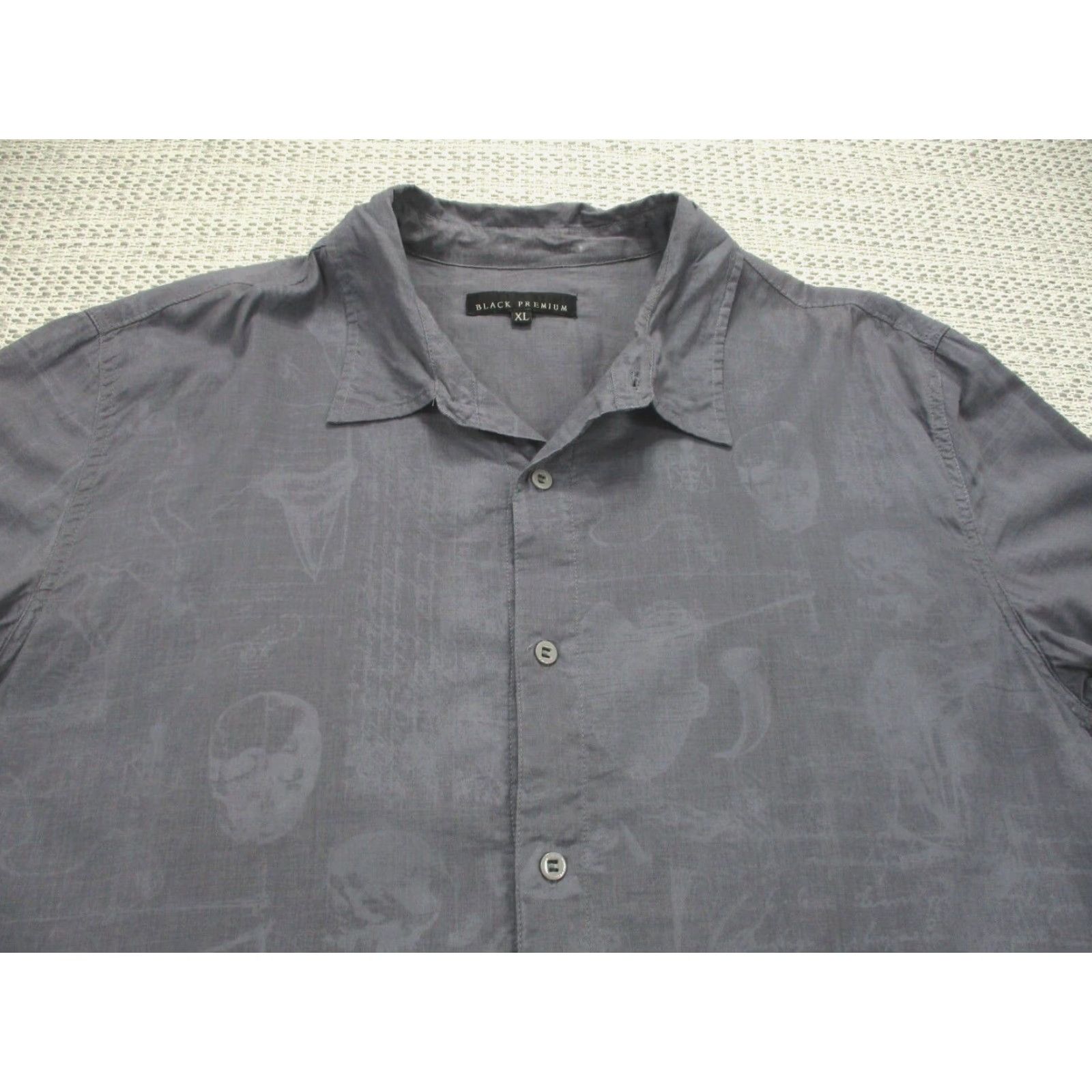 Affliction VINTAGE? No. The item is not vintage per specs. Skip. Use: Affliction Black Premium Label Shirt Mens XL Long Sleeve Button-Up Inside Out Size US XL / EU 56 / 4 - 4 Thumbnail