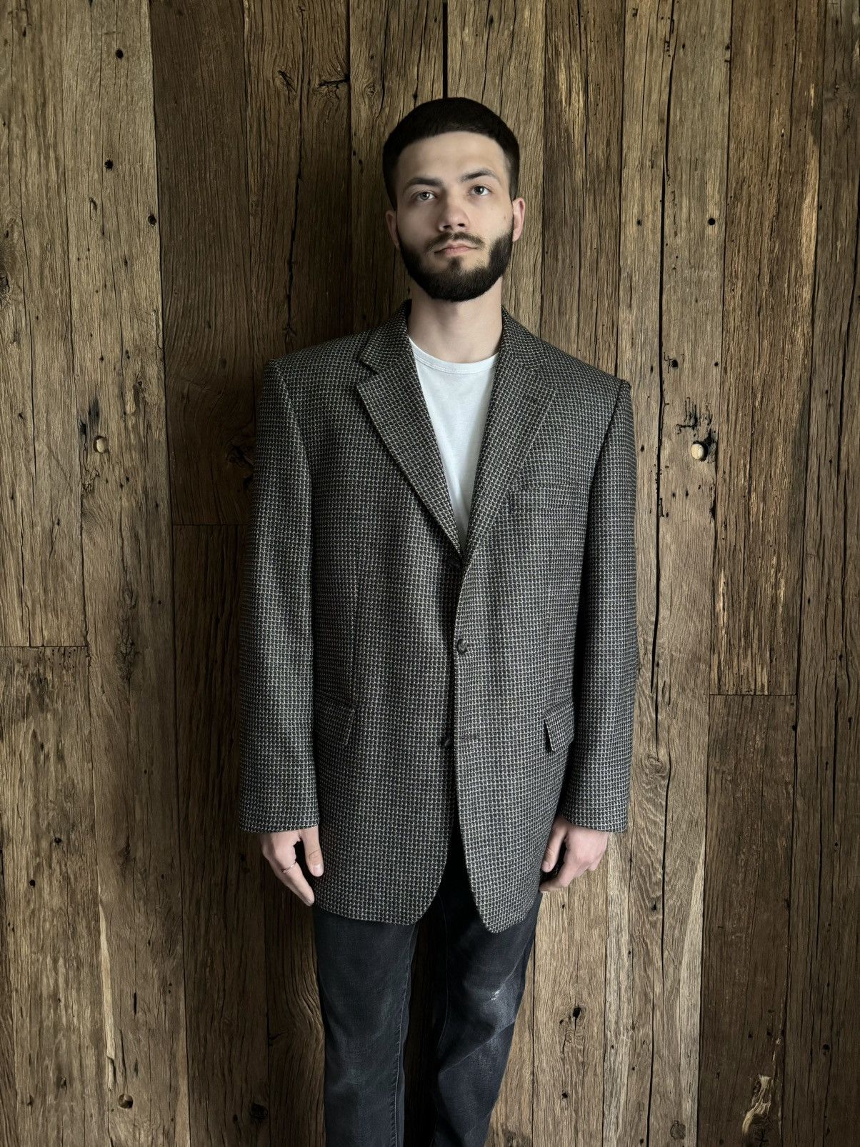 Ermenegildo Zegna Toyner Three Buttons Wool/Cashmere Blazer