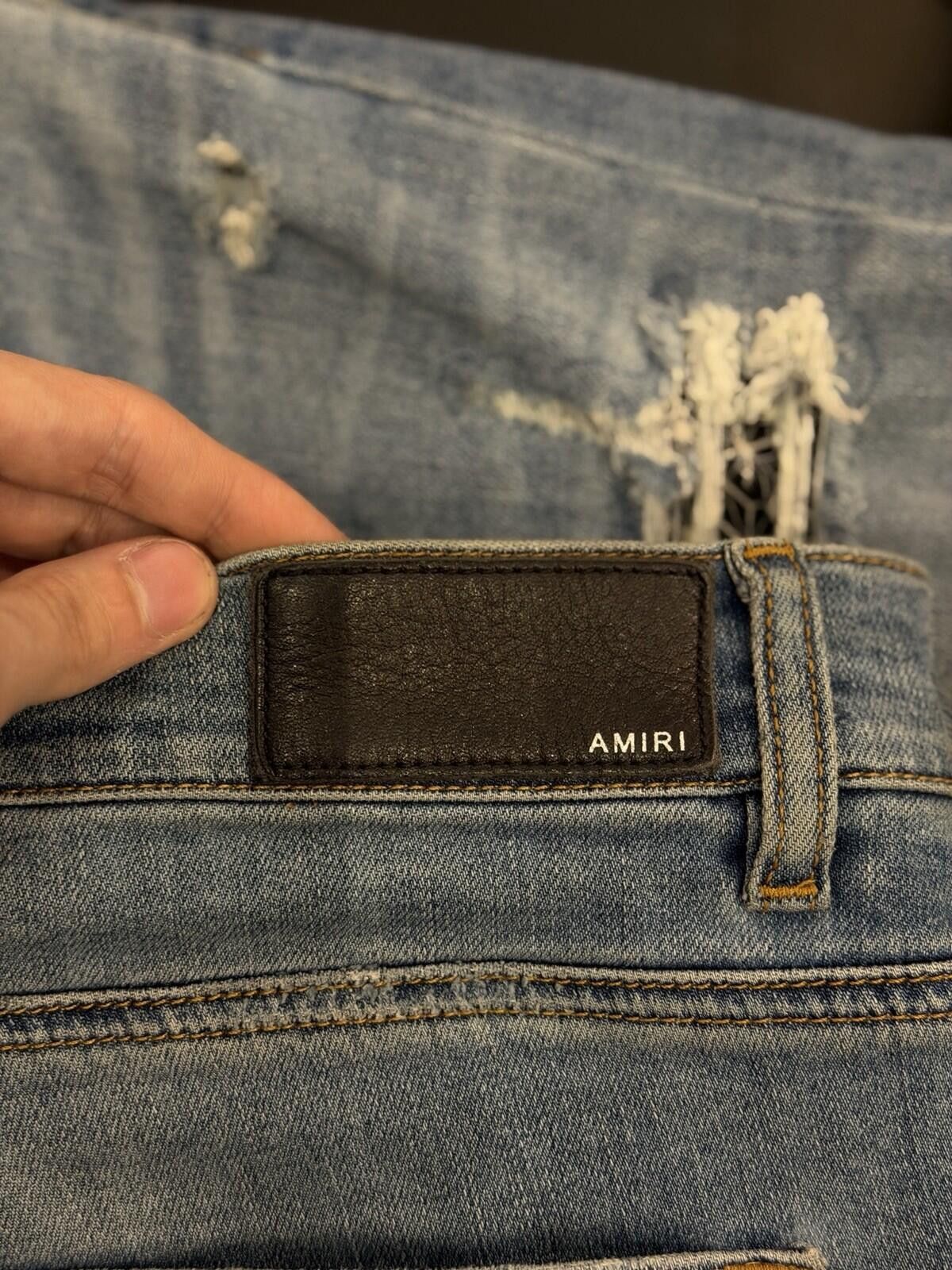 Amiri Size 38 - Amiri Blue Patchwork Jeans 100% Authentic Size US 38 / EU 54 - 12 Thumbnail