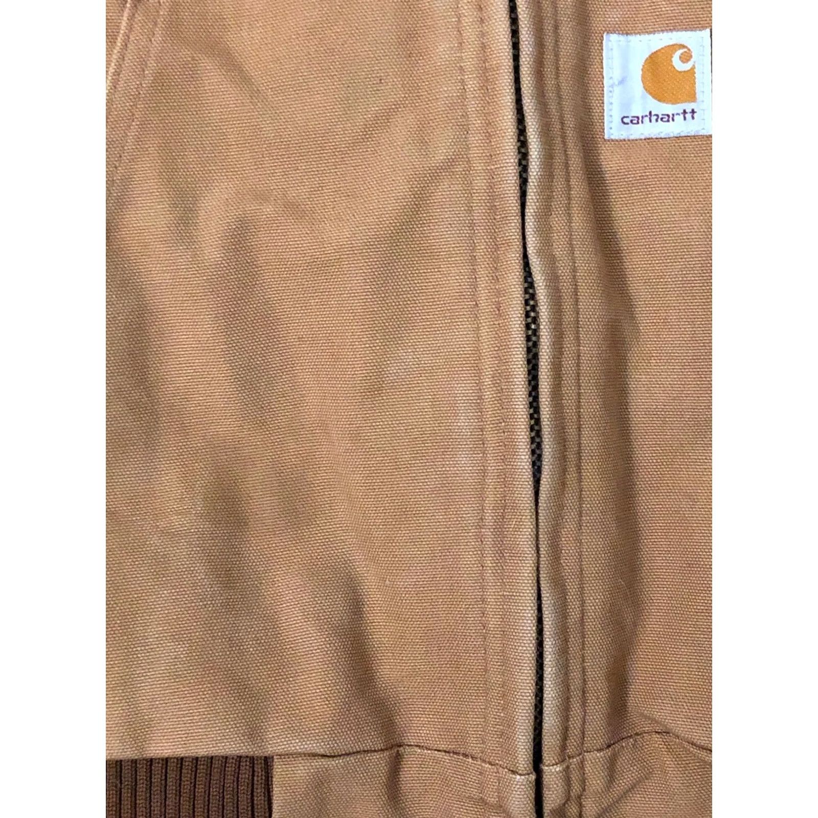 Carhartt VINTAGE Carhartt J140 Hooded Jacket Mens Small Brown Lined Work Coat USA 90s Size US S / EU 44-46 / 1 - 3 Thumbnail