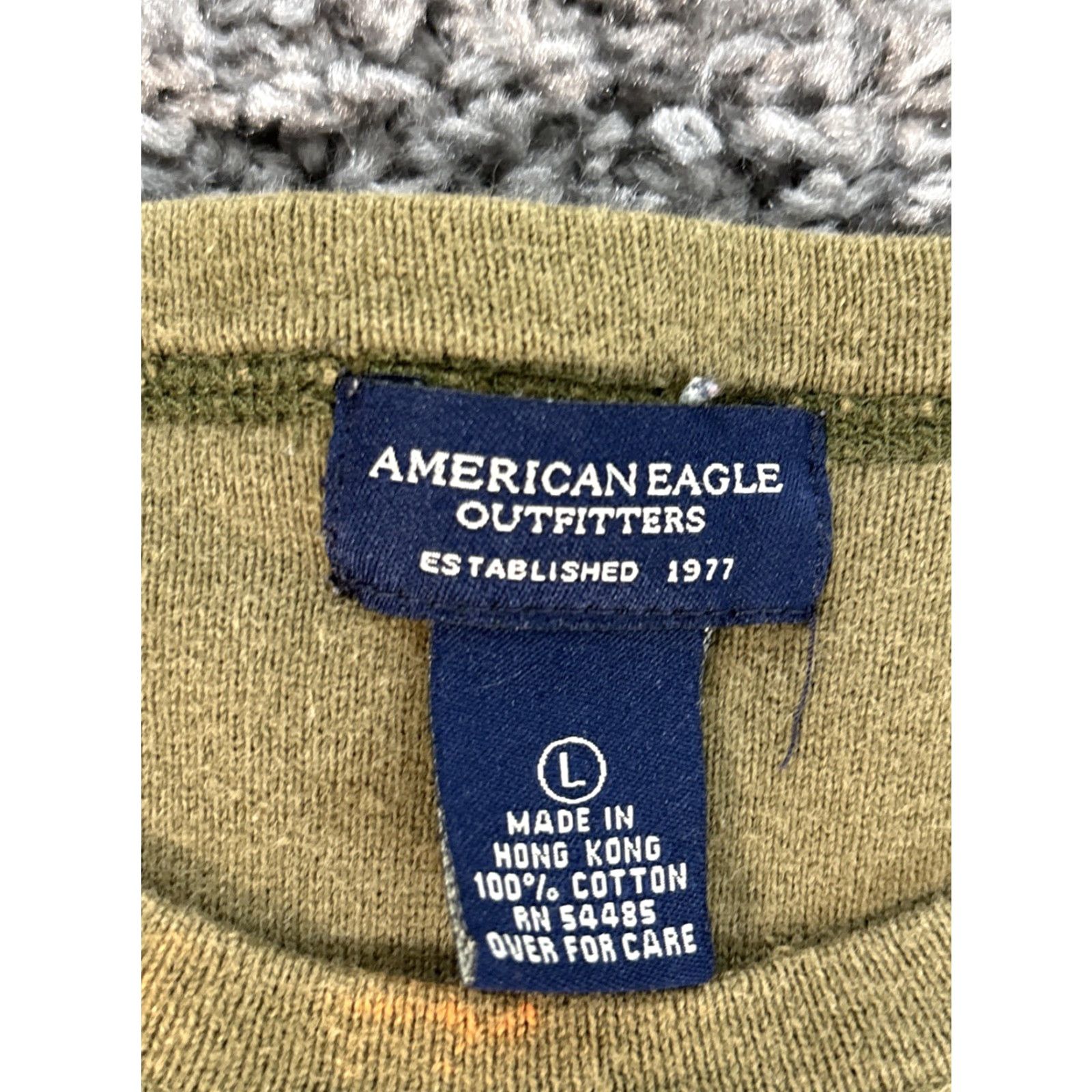 American Eagle Outfitters VINTAGE American Eagle Sweater Womens Large Pullover Striped Green Boho 90s Mens? Womens Size L / US 10 / IT 46 - 4 Thumbnail