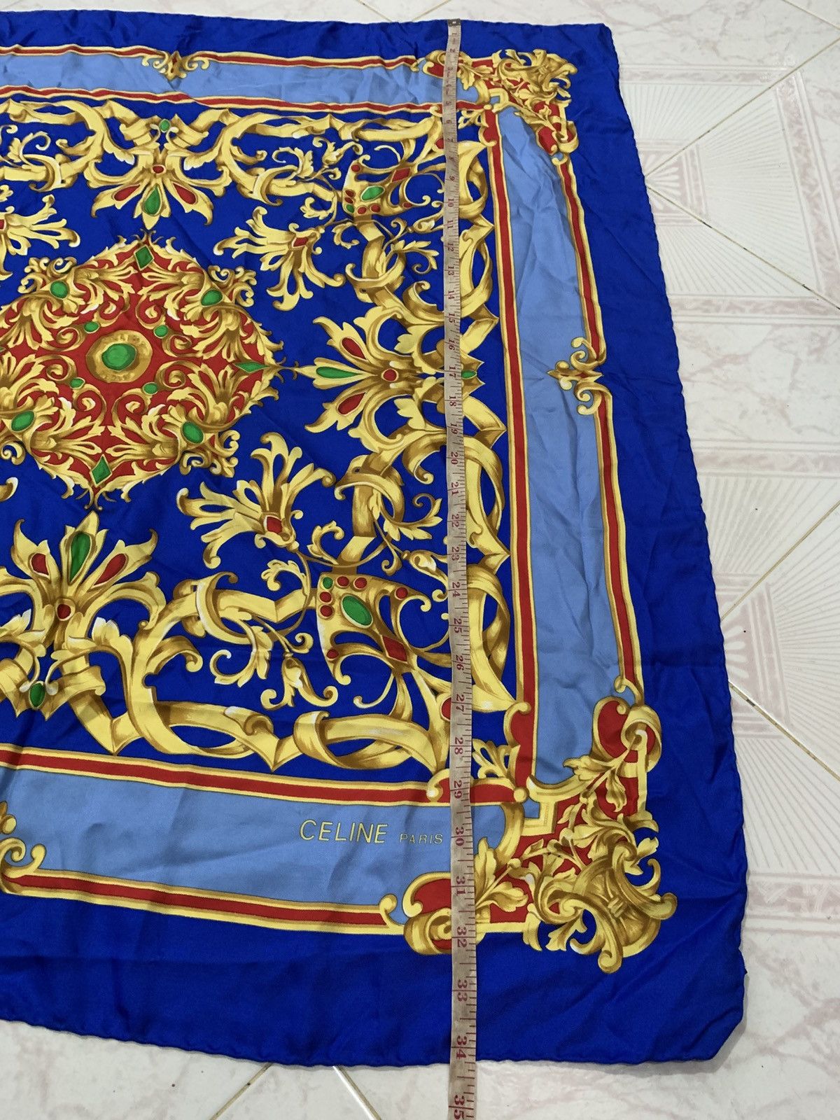 Celine Celine Silk Scarf Size ONE SIZE - 6 Thumbnail