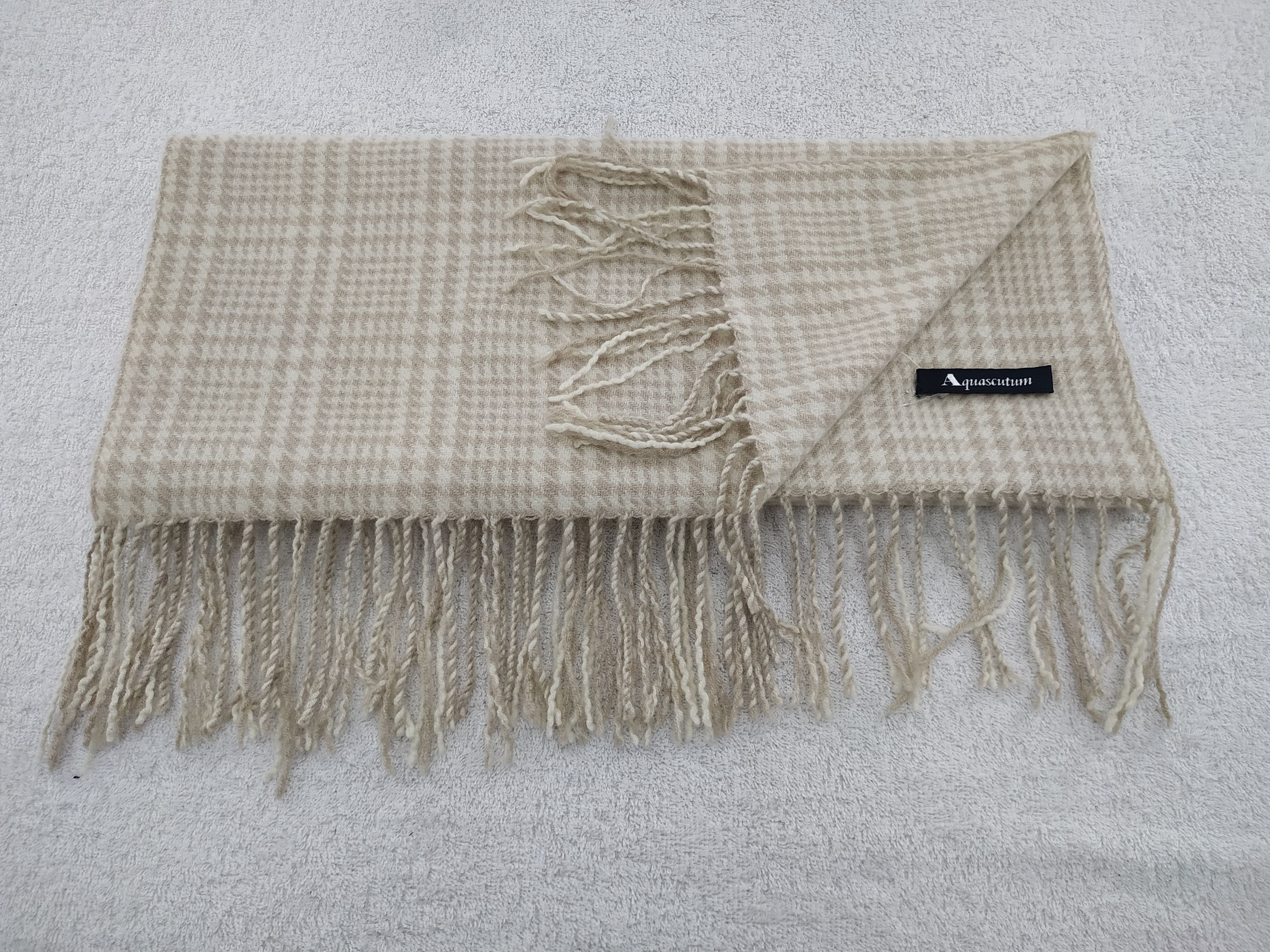 Aquascutum Vintage Aquascutum Scarf/Muffler/Neckwear MF435 Size ONE SIZE - 4 Thumbnail