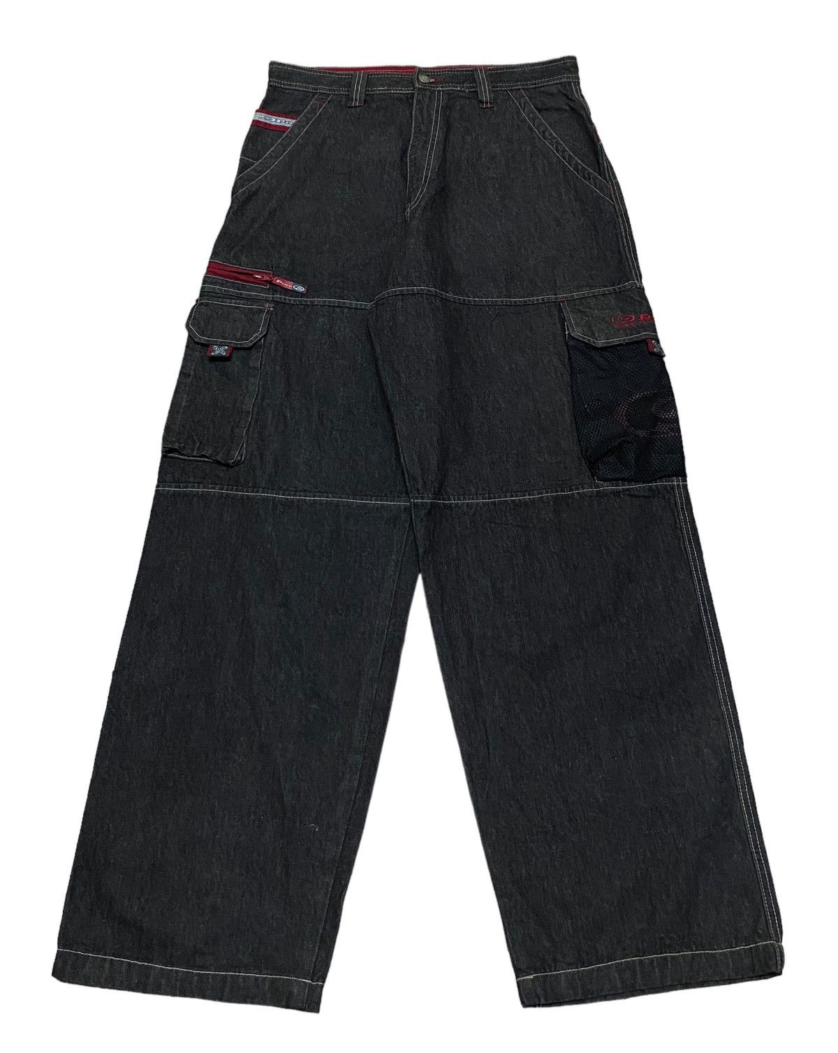 image of If Six Was Nine x Vintage Design Vintage Piko Rapper Hip Hop Baggy Jeans 1990S in Denim (Size 32)