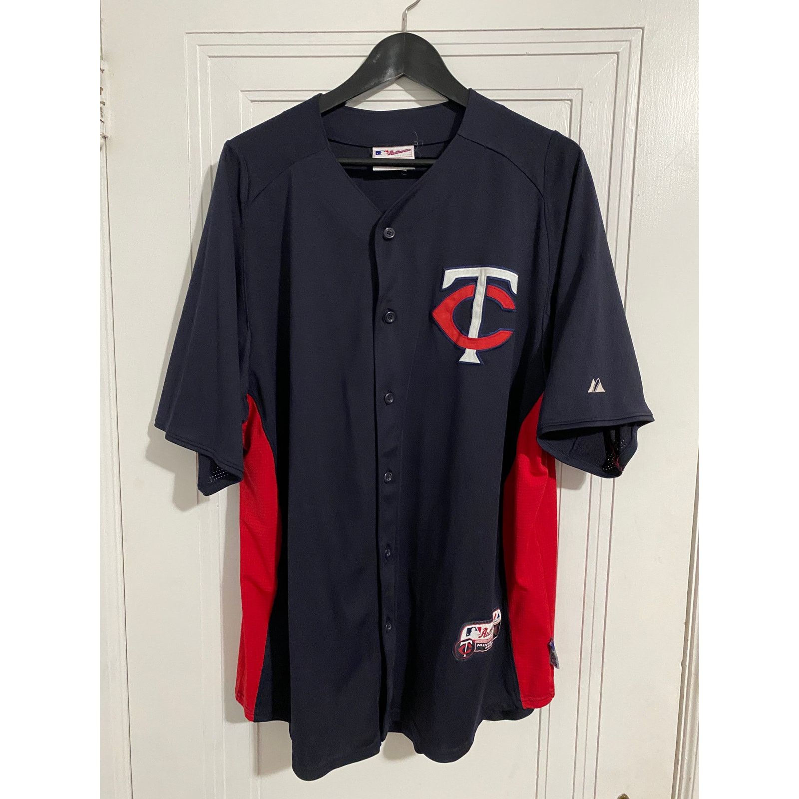 Majestic Joe Mauer Minnesota Twins Baseball Jersey Size XL Size US XL / EU 56 / 4 - 1 Thumbnail