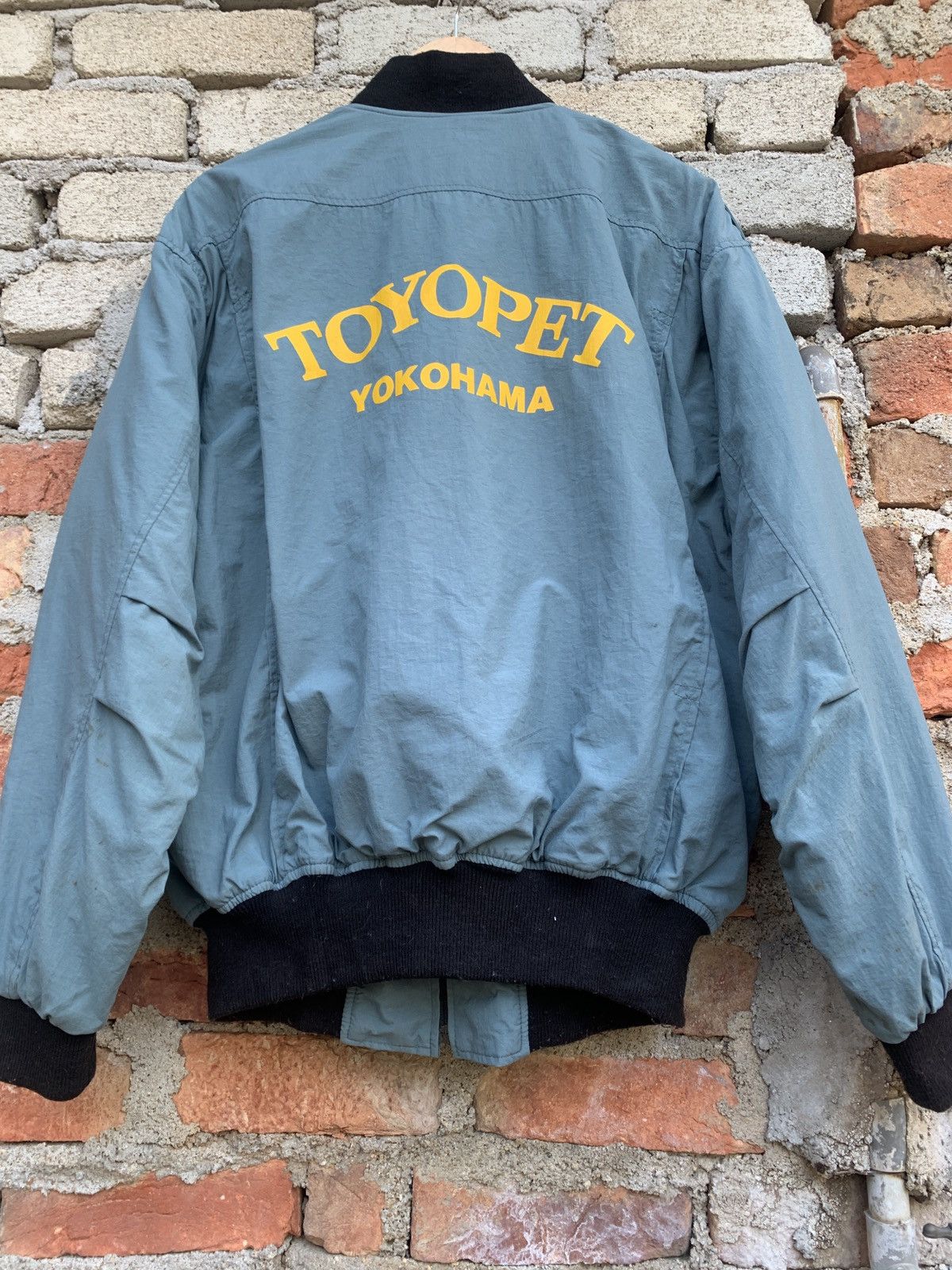 Toyo Enterprises Vintage Toyota ToyoPet Yokohama Bomber Jacket Size US L / EU 52-54 / 3 - 5 Thumbnail