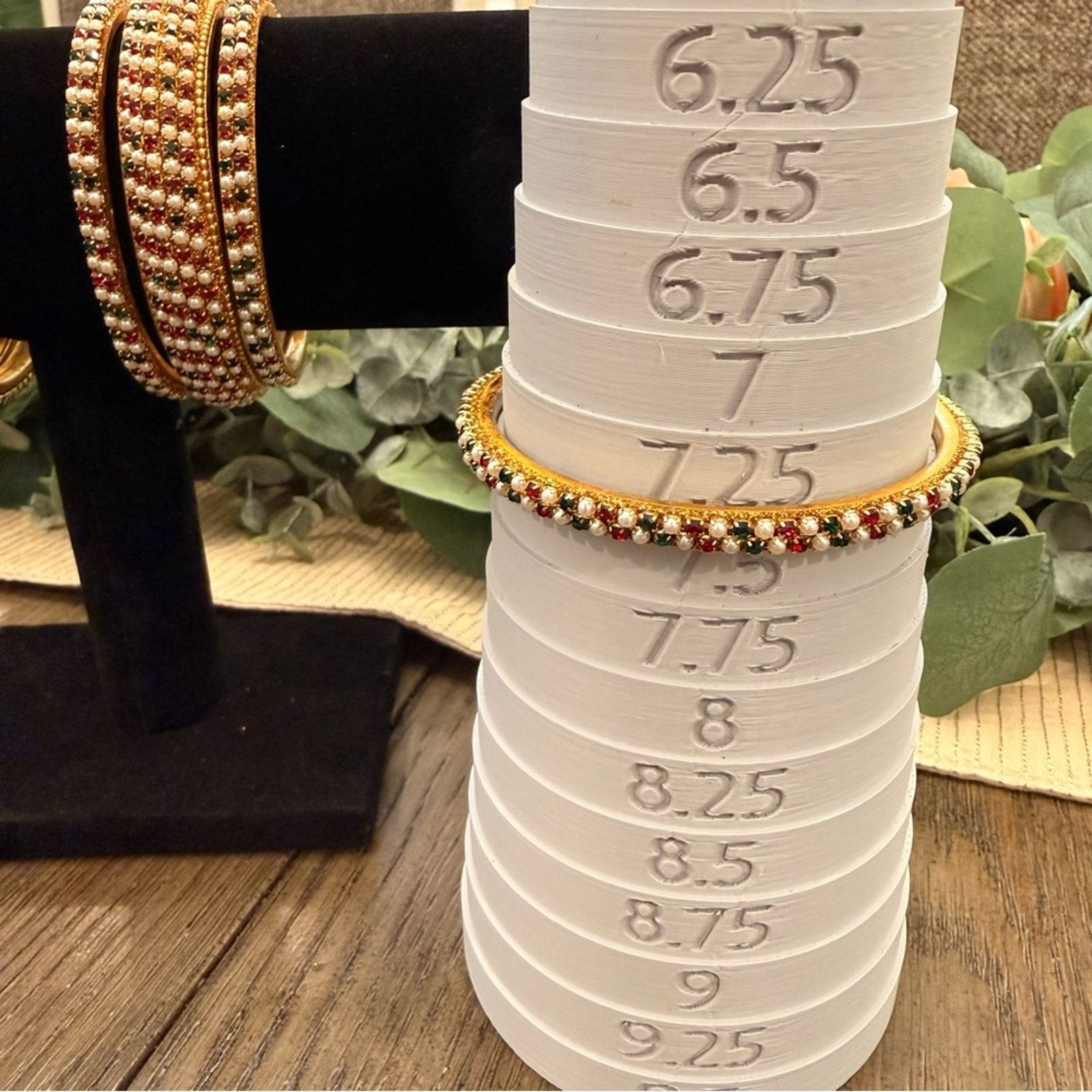 & Other Stories Vibrant Traditional Multicolor Beaded Bangles Size ONE SIZE - 2 Thumbnail