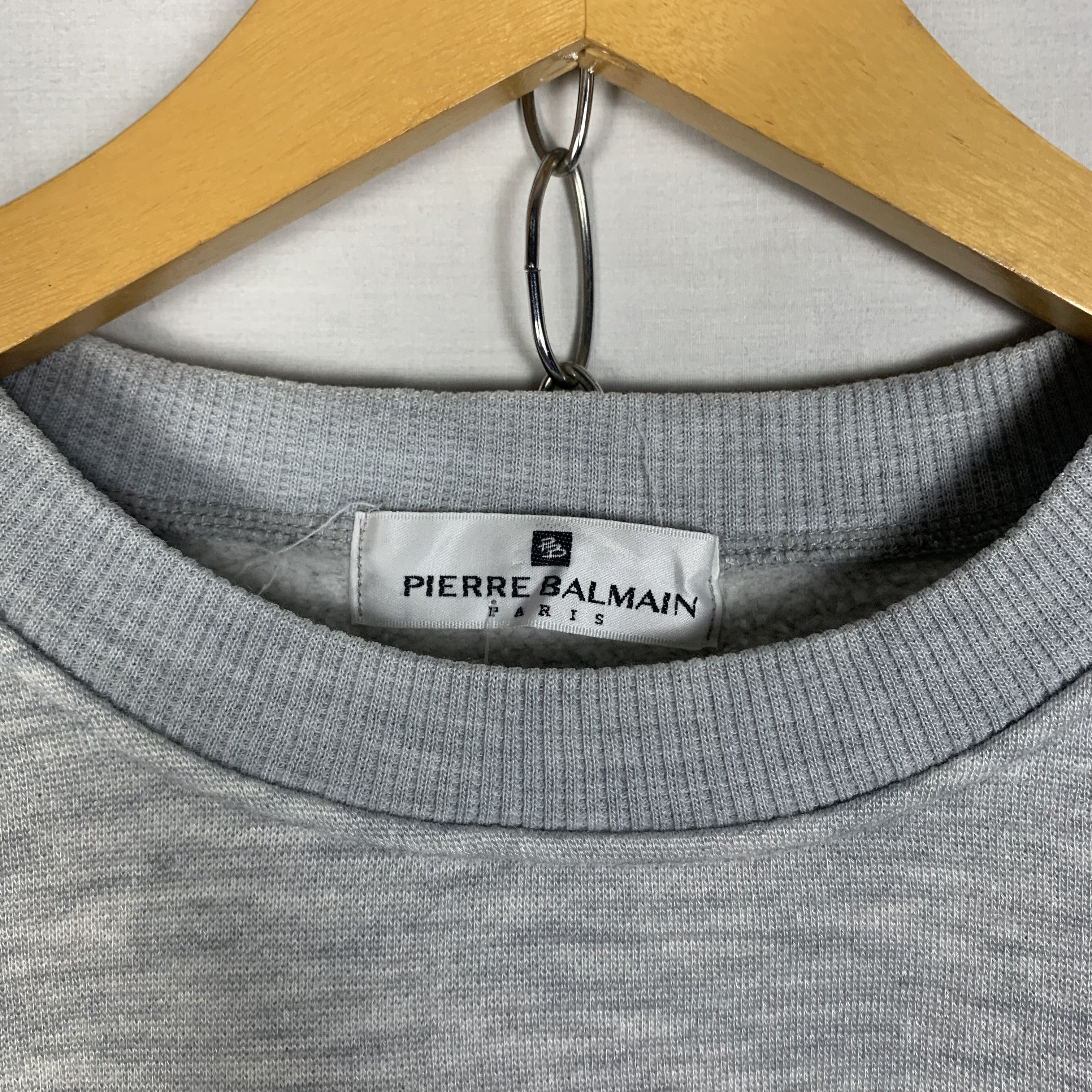 Pierre Balmain Vintage Pierre Balmain Paris Sweatshirt Crewneck Size US M / EU 48-50 / 2 - 3 Thumbnail