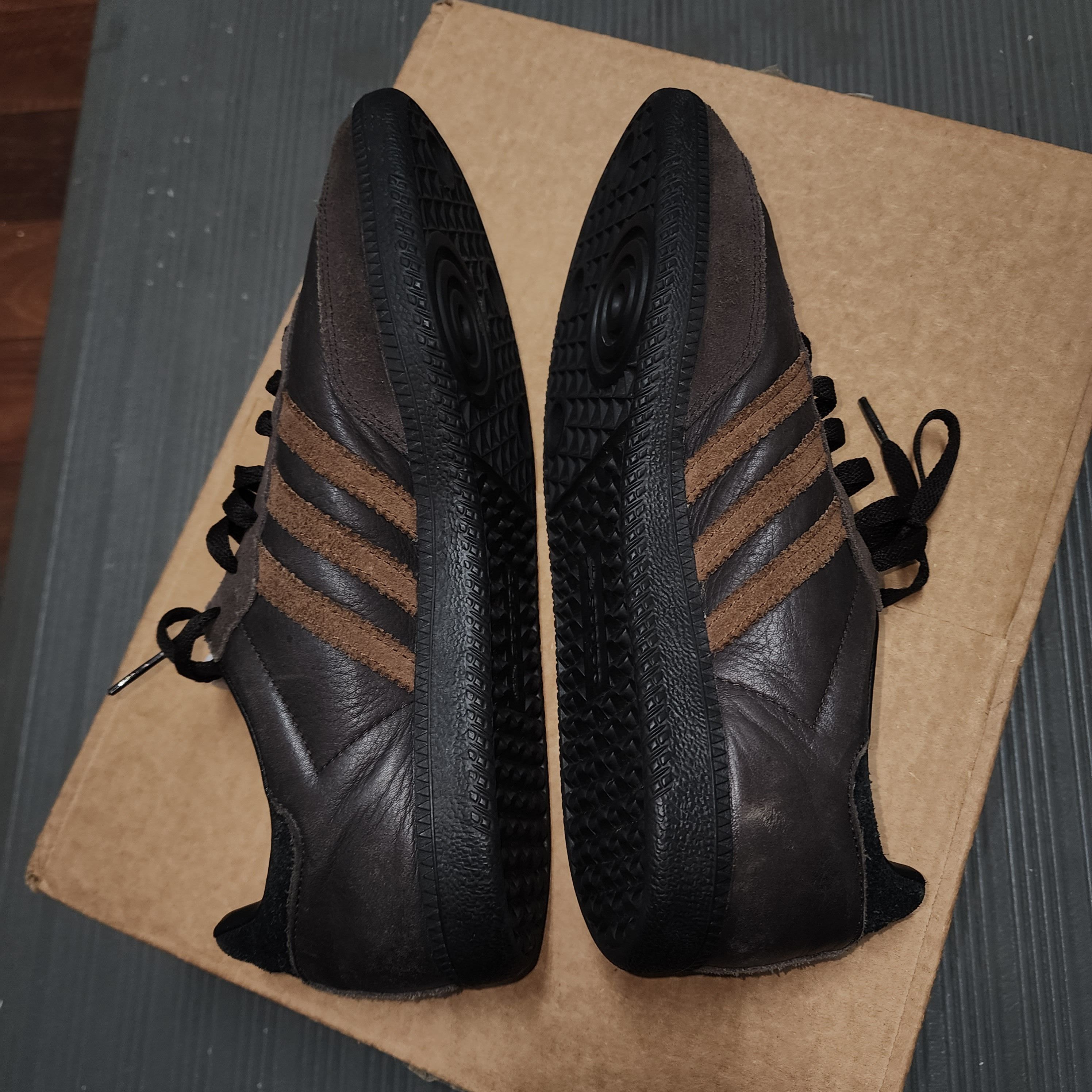 Adidas Adidas Samba OG Vintage Brown Leather/Suede Size US 9.5 / EU 42-43 - 4 Thumbnail