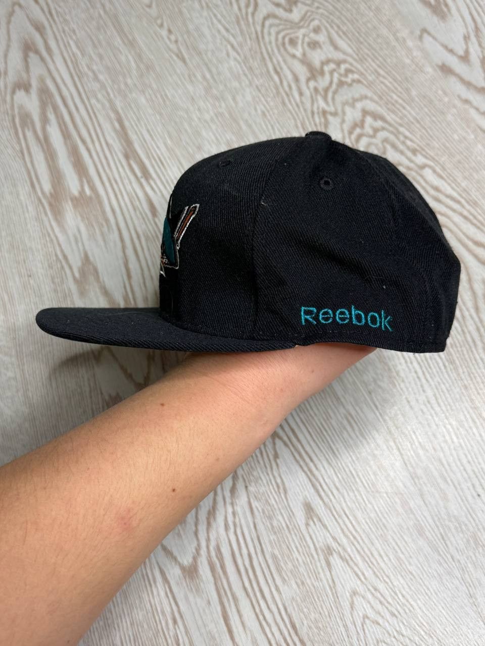 Reebok San Jose Sharks Zephyr Hat Cap Mens Snapback NHL Reebok Size ONE SIZE - 3 Thumbnail
