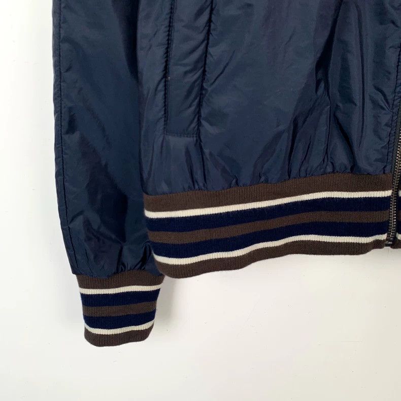 Prada Prada Dark blue stand-up collar zipper long-sleeved jacket Size US M / EU 48-50 / 2 - 4 Thumbnail