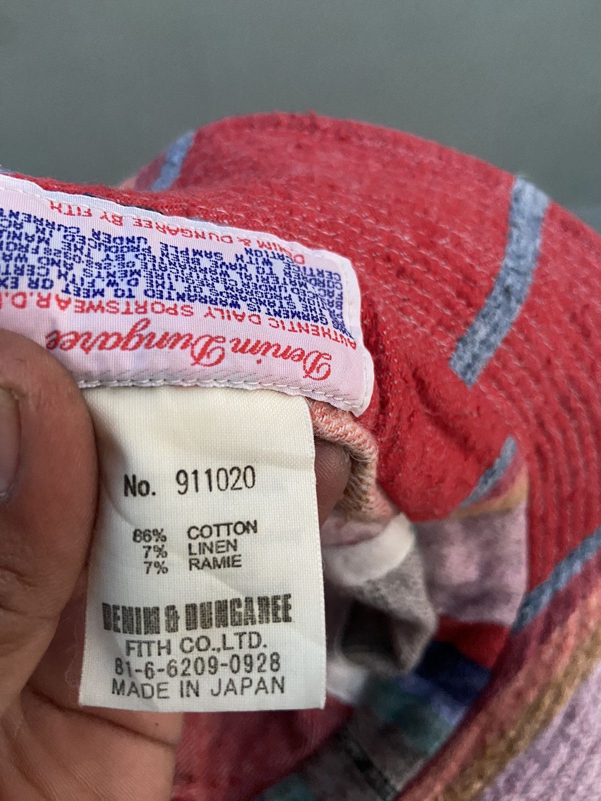 Japanese Brand 2000s denim dungaree inspiration Kapital japan bucket hat Size ONE SIZE - 7 Thumbnail