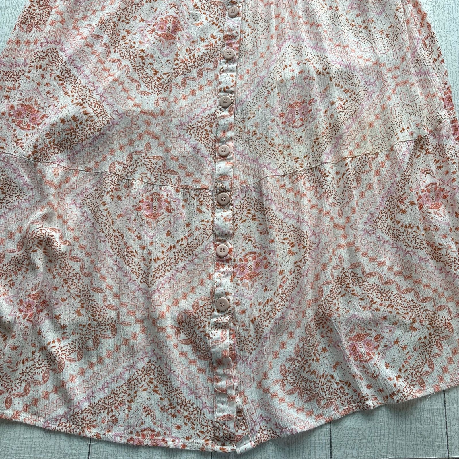 Other Pink Rose Geometric and Floral Midi Sundress Size M Size M / US 6-8 / IT 42-44 - 12 Thumbnail