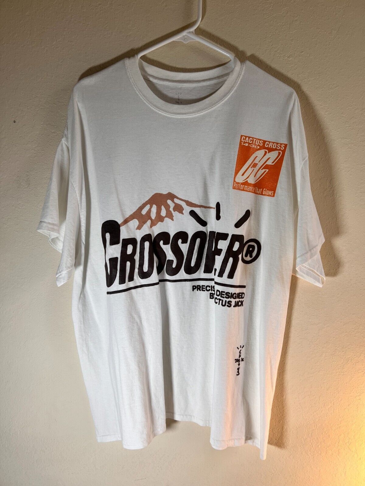 Travis Scott Travis Scott Cactus Jack Crossover Tee White L Size US L / EU 52-54 / 3 - 1 Thumbnail
