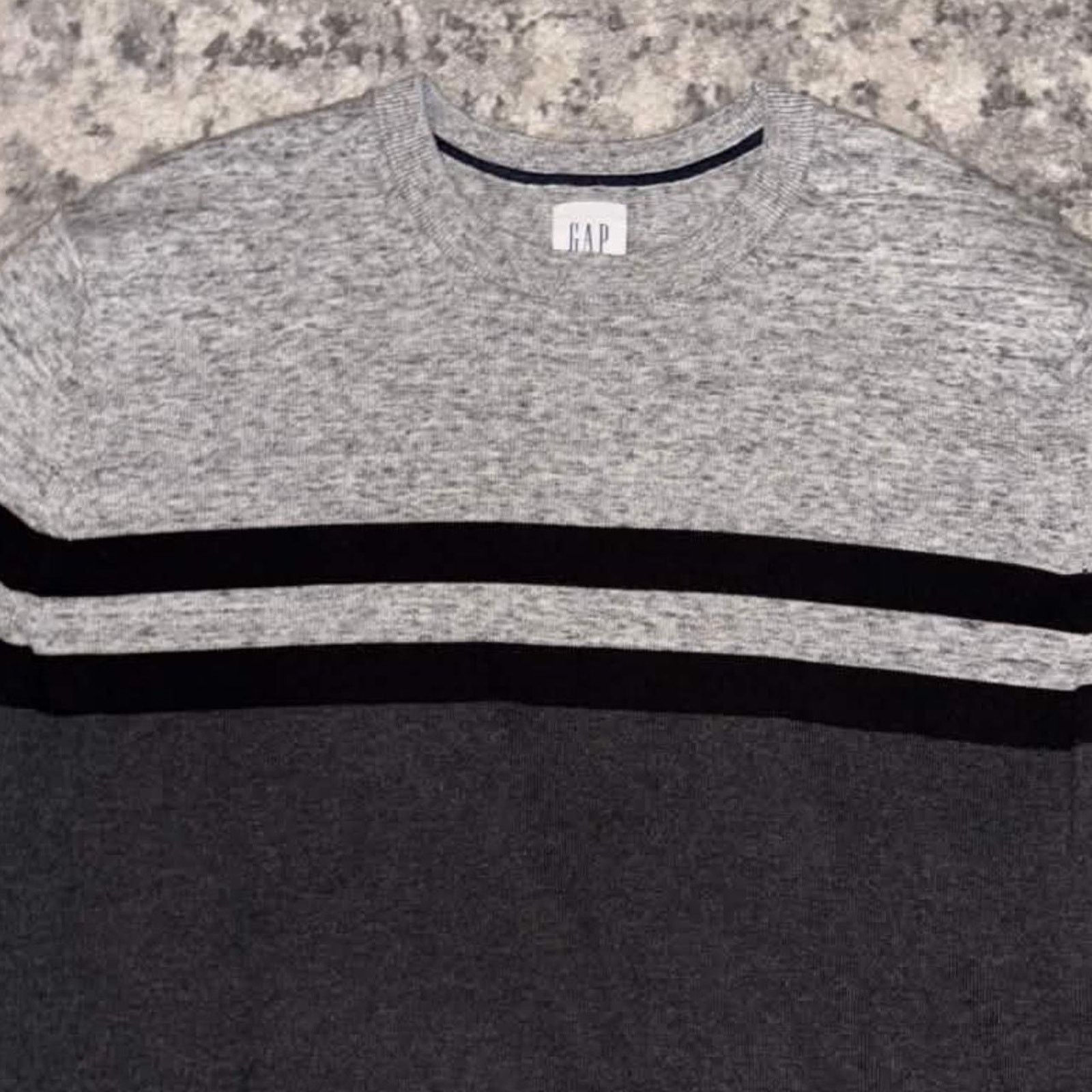 Gap 00s Gap Striped Lightweight Sweatshirt Size US M / EU 48-50 / 2 - 2 Thumbnail